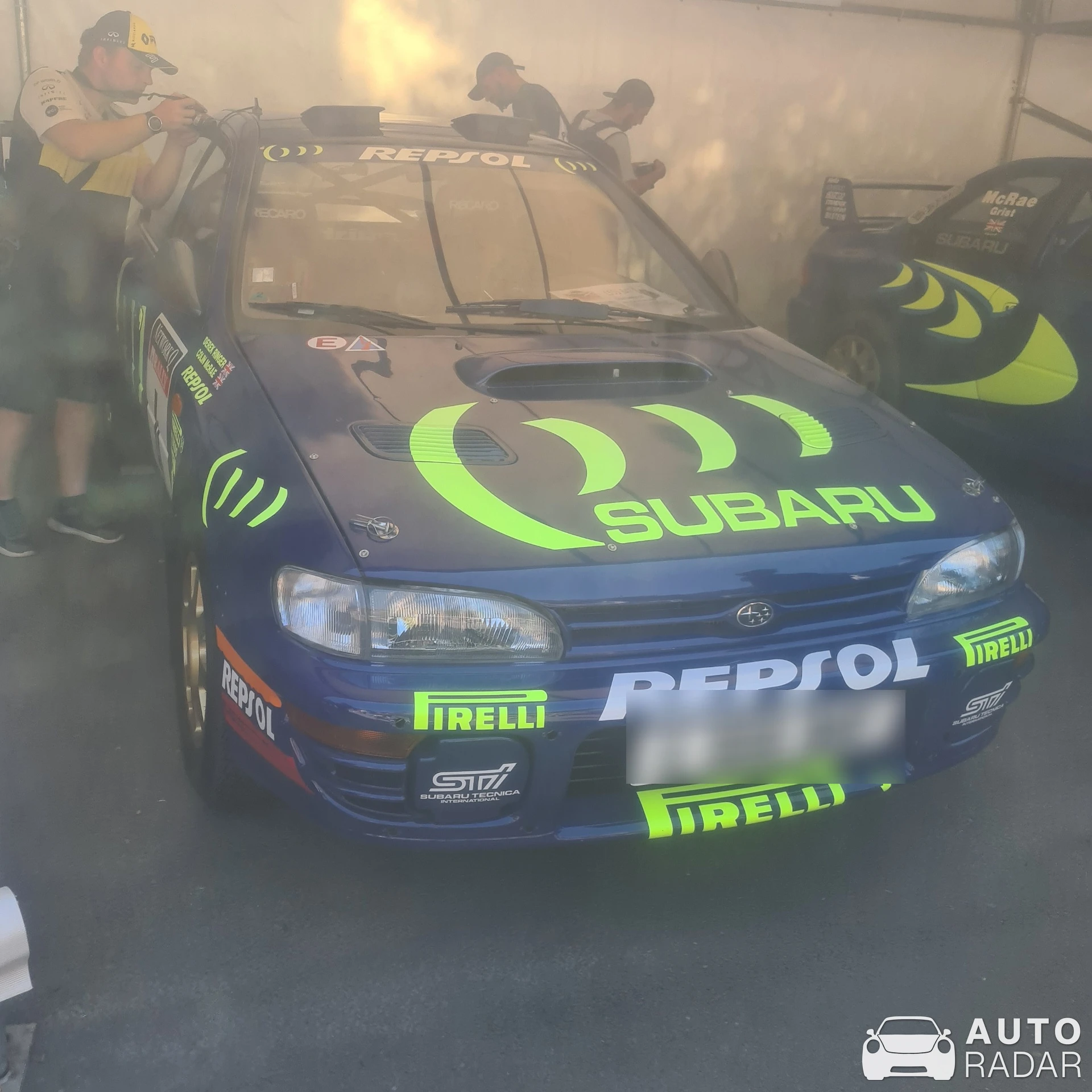 Subaru Impreza 555 spotted