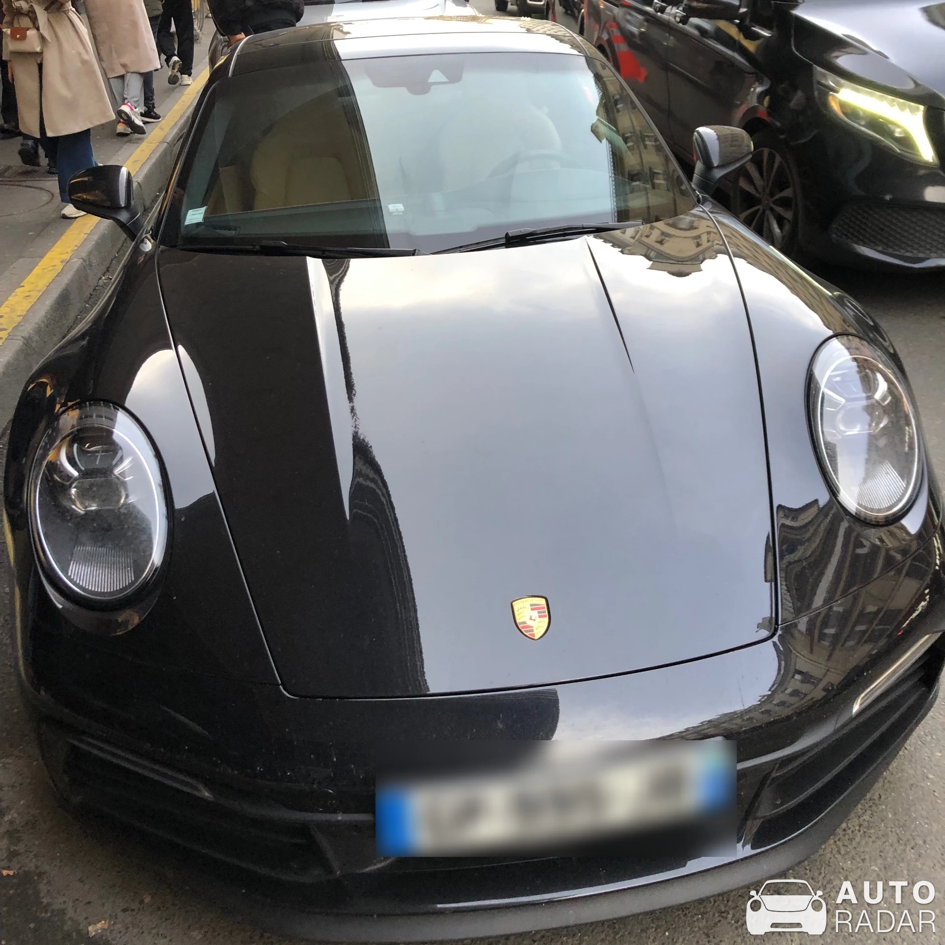 Porsche 992 Carrera 4 MkI spotted in Paris, France