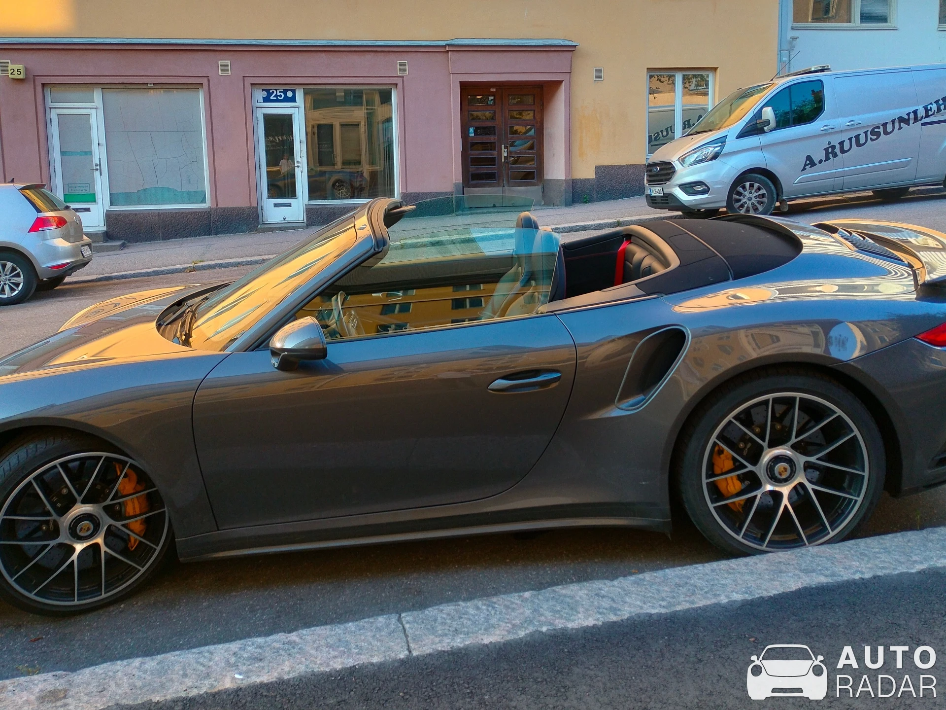 Porsche 991 Turbo S Cabriolet MkII spotted in Helsinki, Finland