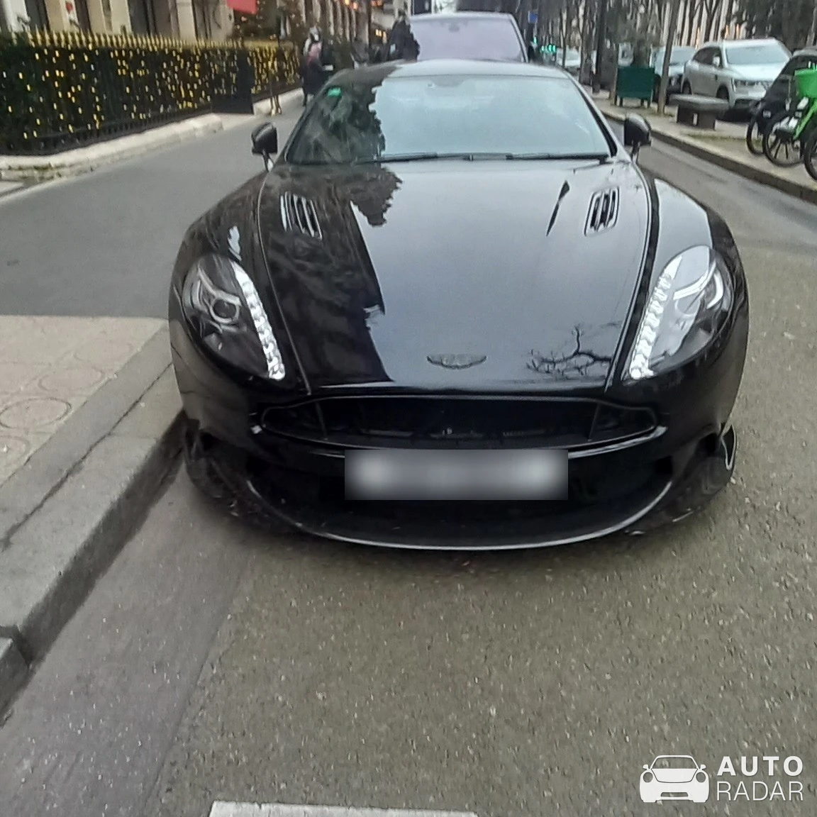 Aston Martin Vanquish S Ultimate Edition spotted in Paris, France