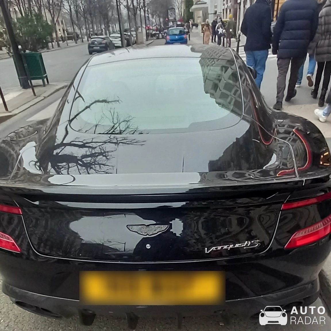 Aston Martin Vanquish S Ultimate Edition spotted in Paris