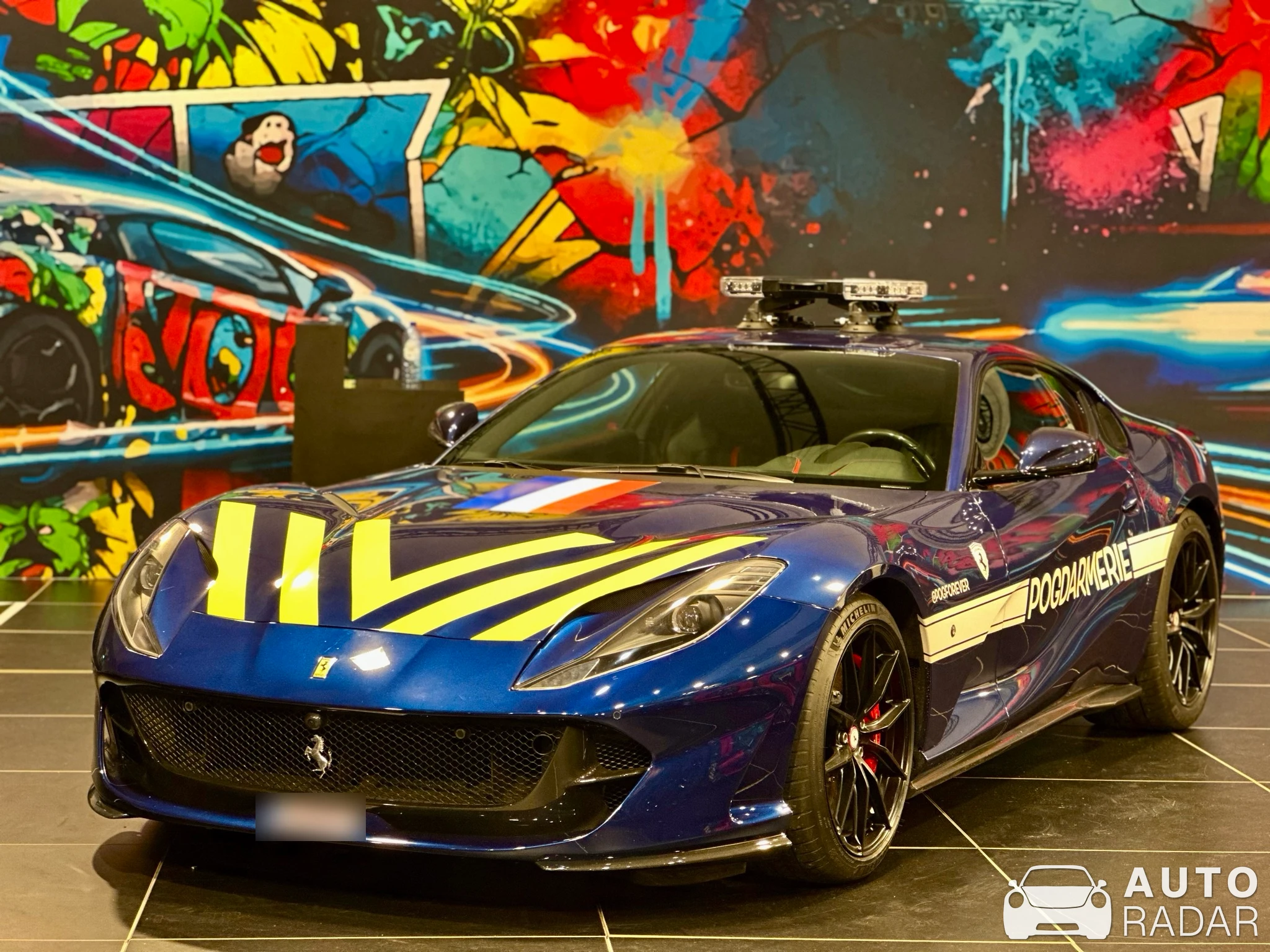 Ferrari 812 Superfast spotted in Brussel, Belgium
