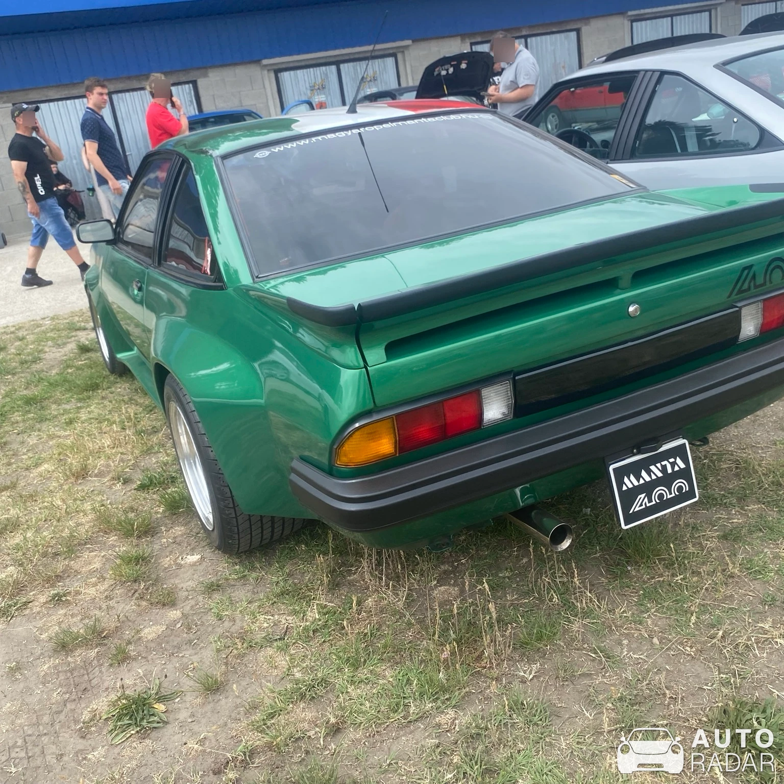 Opel Manta B400 spotted in Kakucs