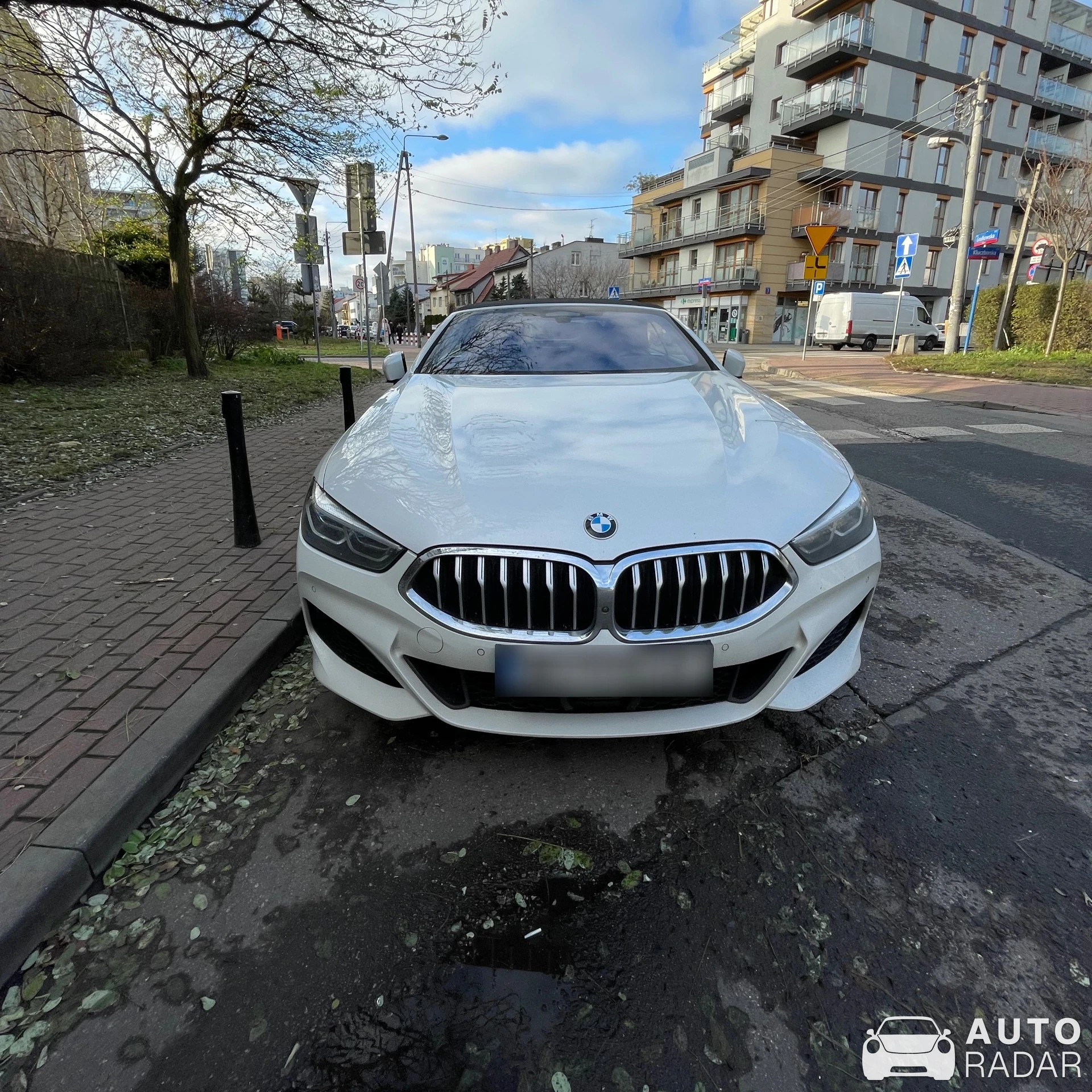BMW 8 Series G14 Convertible spotted in Warszawa, Poland