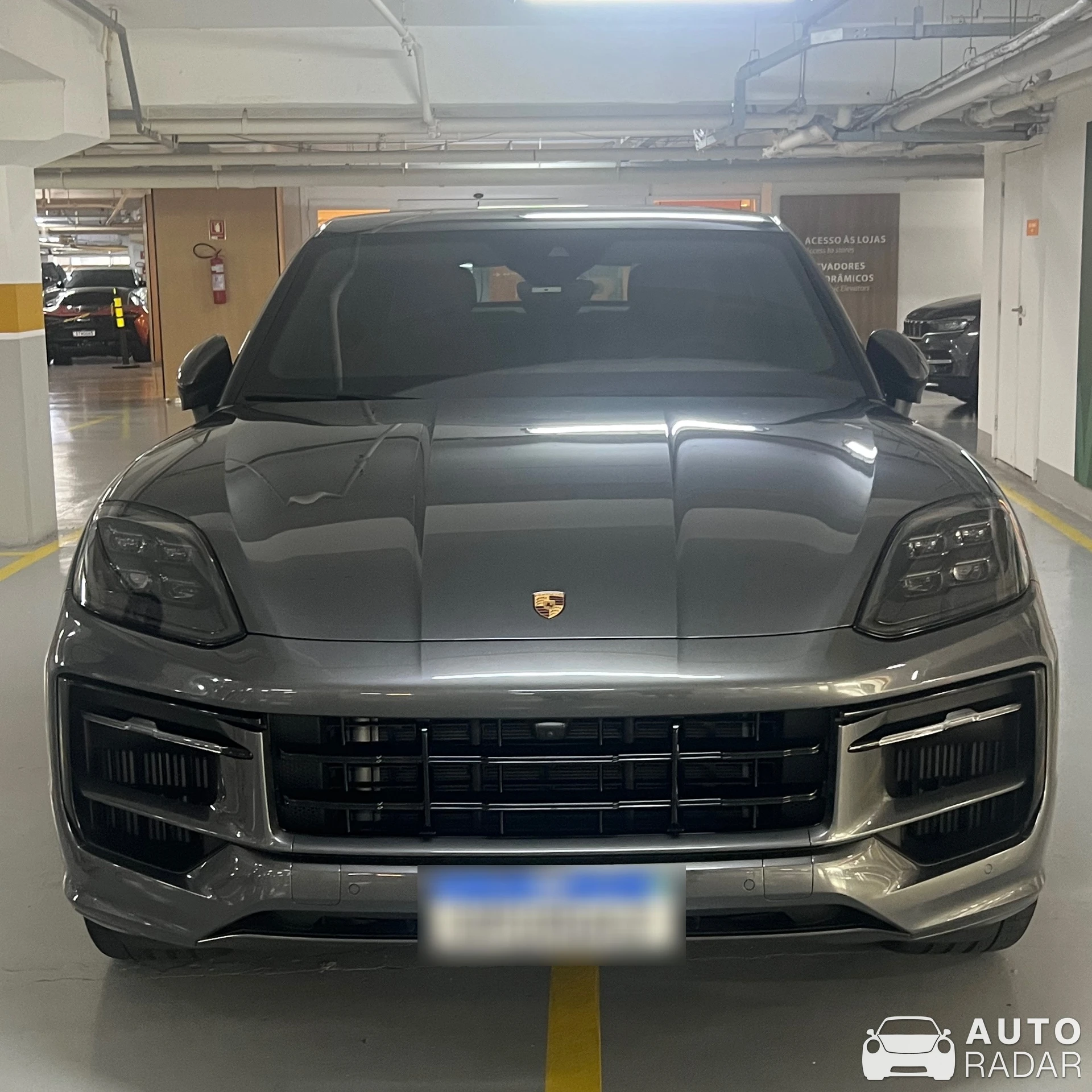 Porsche Cayenne Coupé spotted in Barra da Tijuca, Brazil