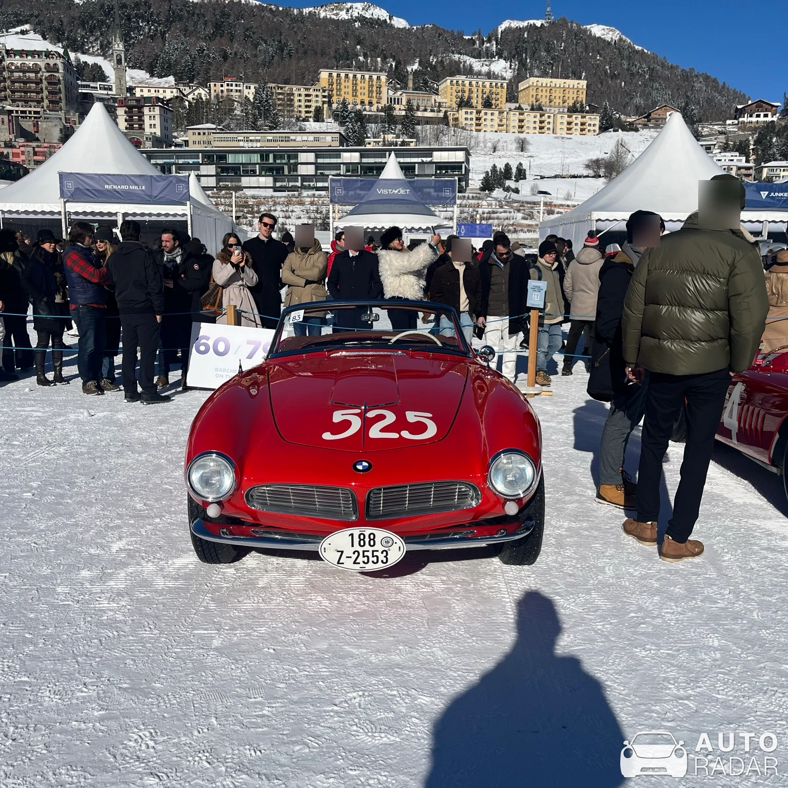 BMW 507 Series II spotted in Sankt Moritz, Svizzera