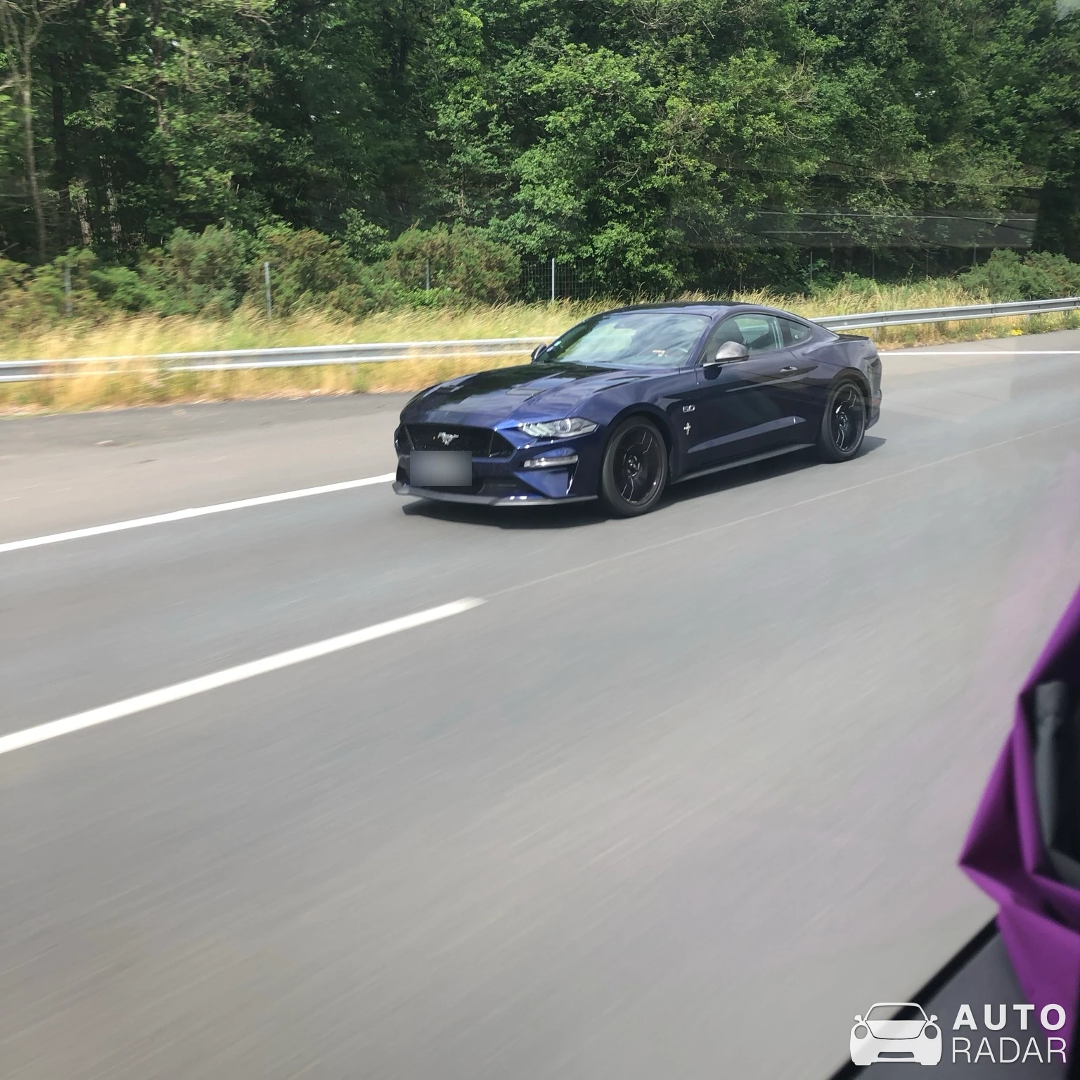 Ford Mustang GT spotted in Tours