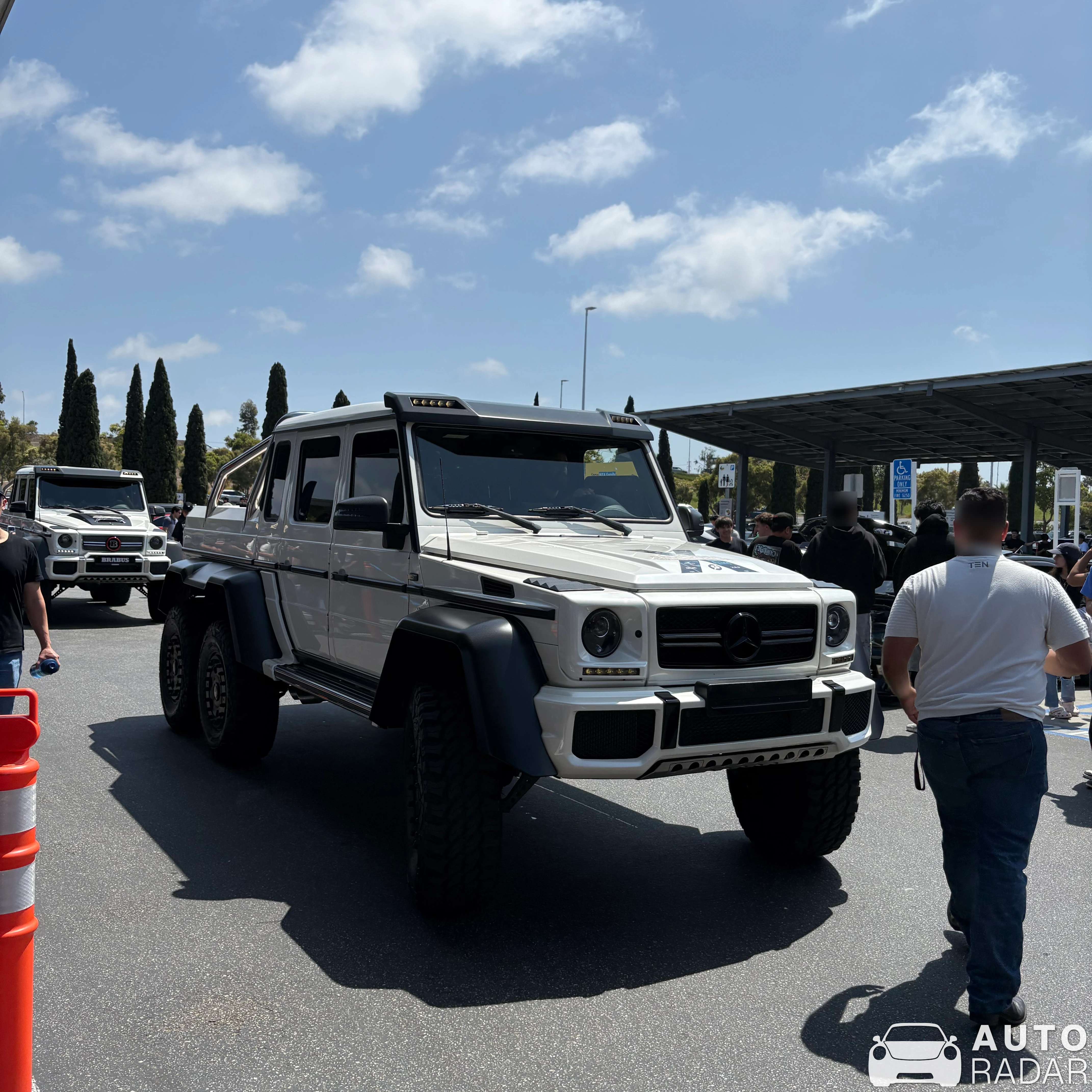 Mercedes-Benz G 63 AMG 6x6 spotted in Costa Mesa