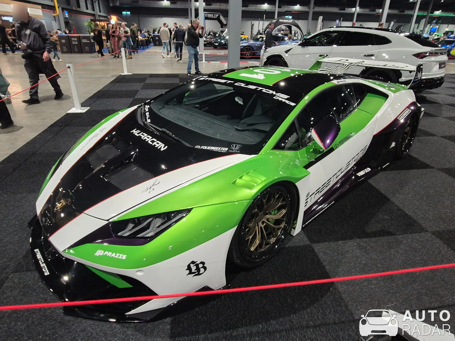 Lamborghini Huracán LP610-4 Liberty Walk LB Performance spotted in Utrecht