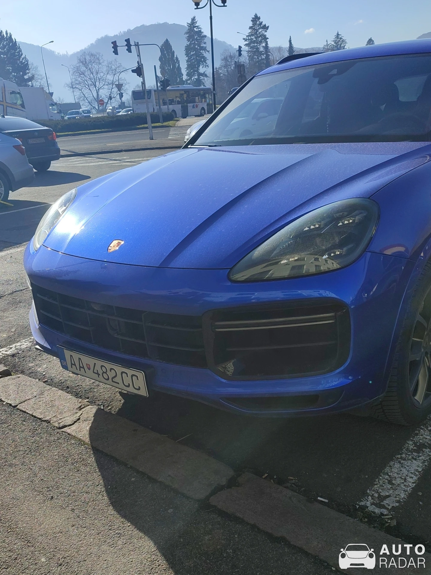 Porsche Cayenne Turbo spotted in Zvolen, Slovakia