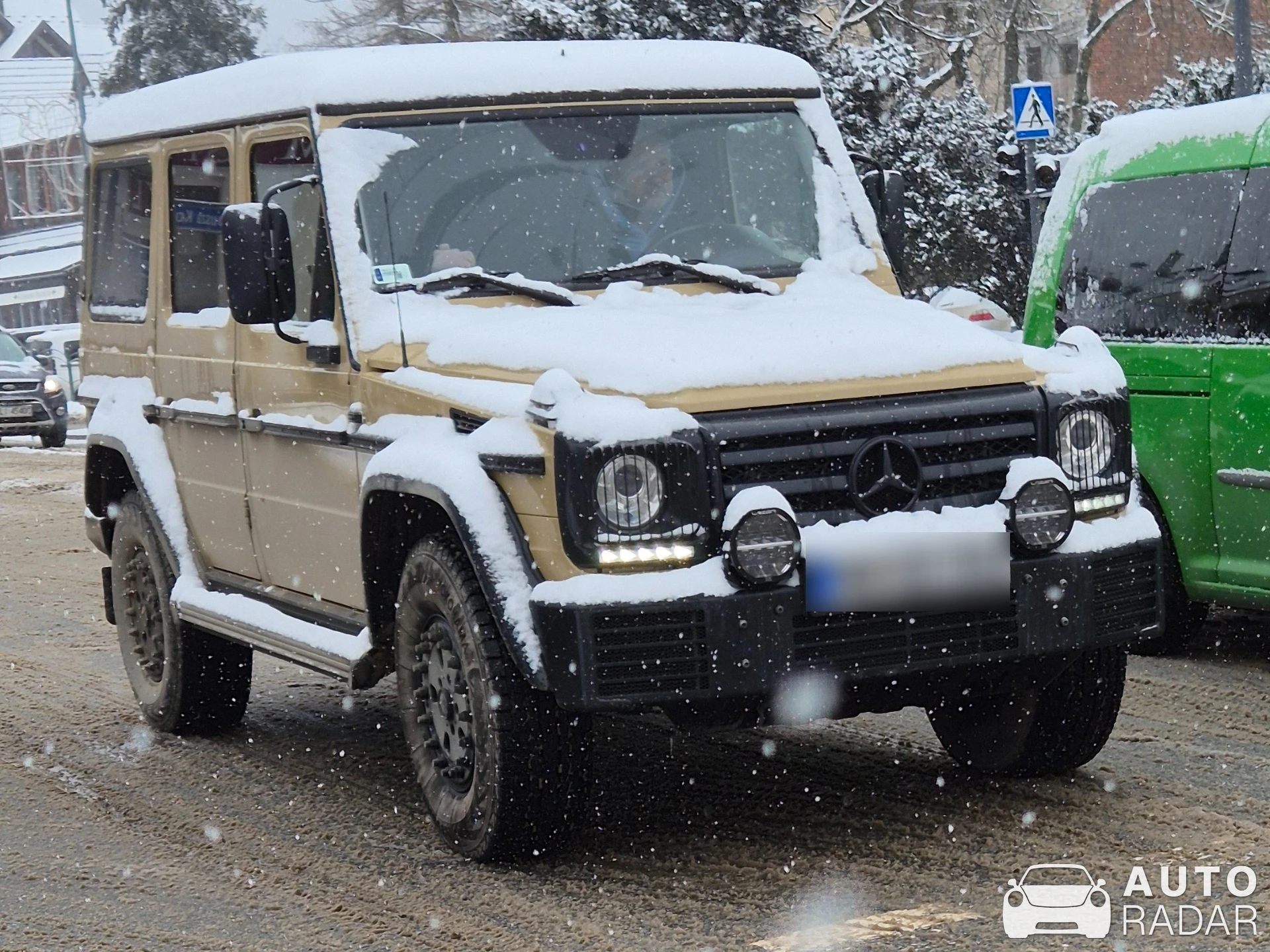 Mercedes-Benz G 350 spotted in Zakopane