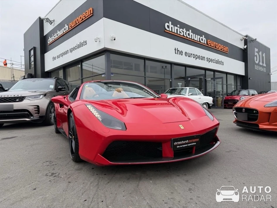 Ferrari 488 Spider spotted in Rolleston