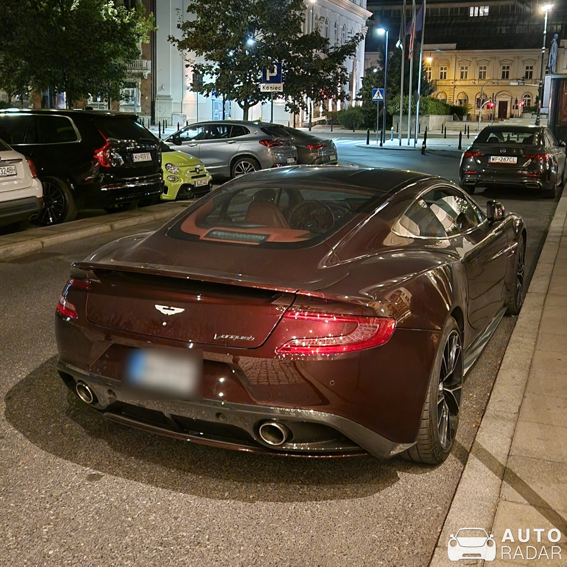 Aston Martin Vanquish 2013 spotted in Warszawa
