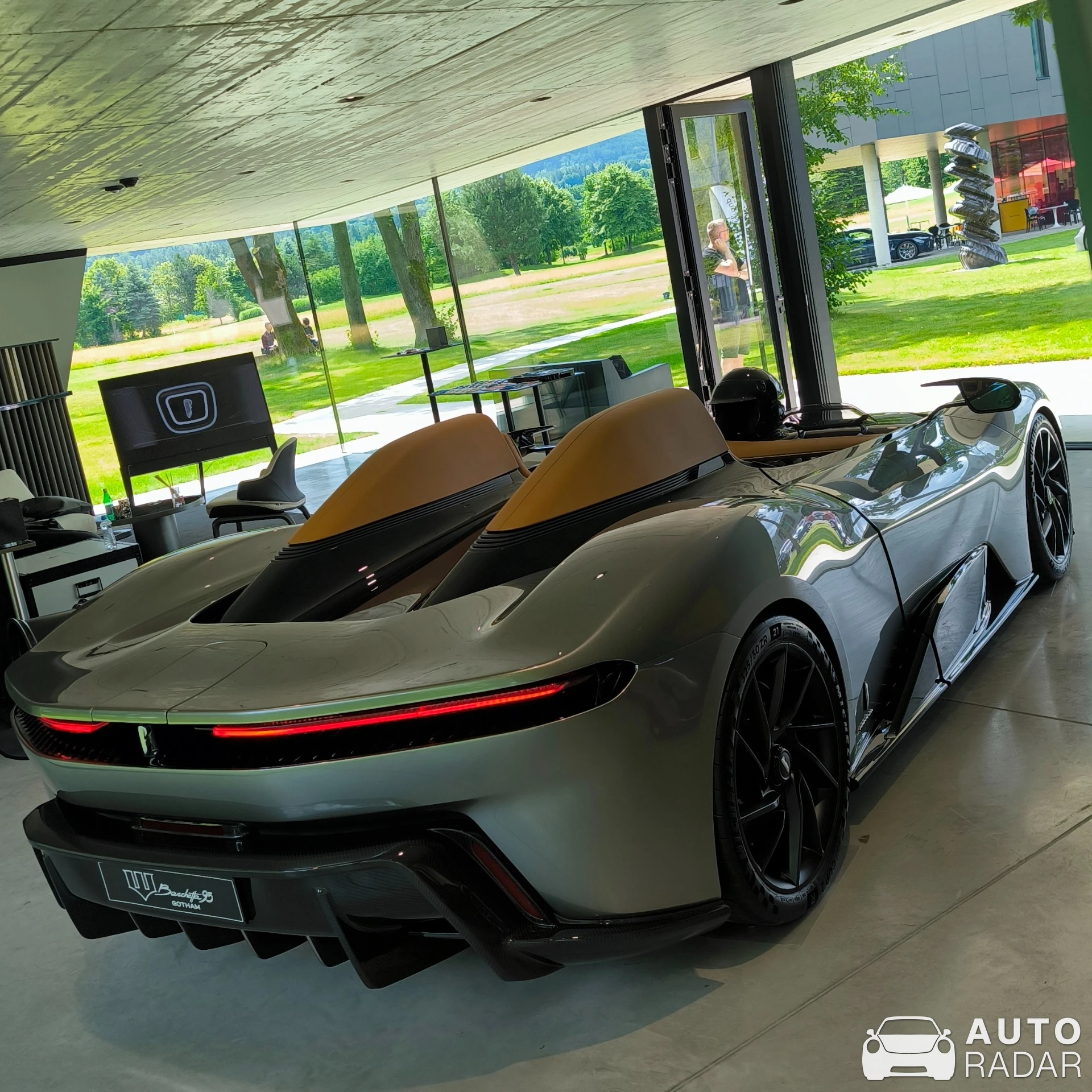 Pininfarina B95 Gotham spotted in Čeladná