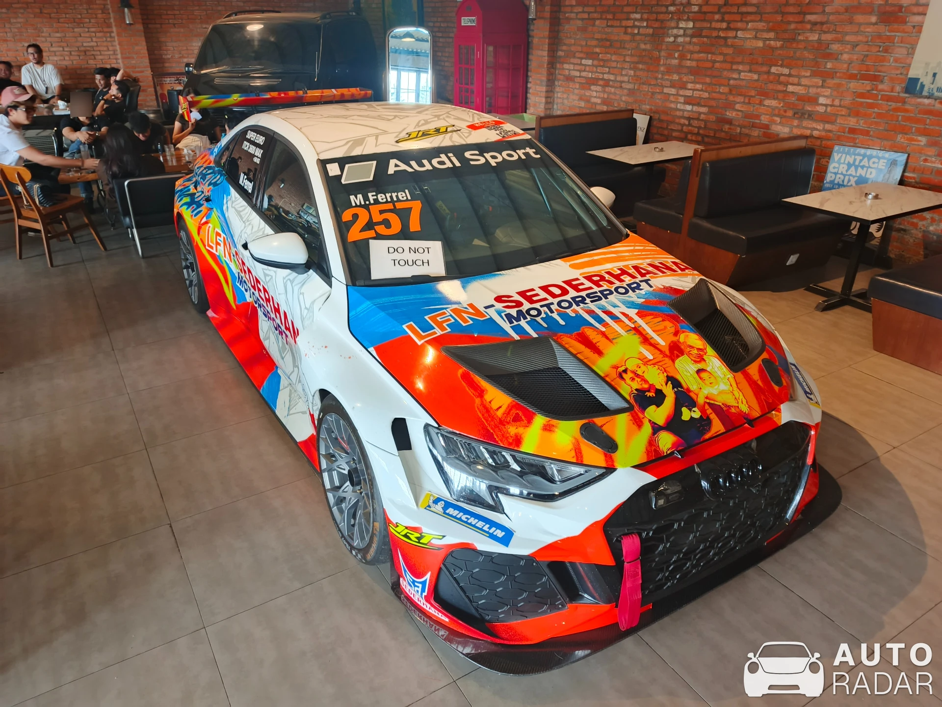 Audi RS3 LMS TCR spotted in Bogor
