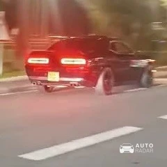 Dodge Challenger SRT spotted in Nice, France