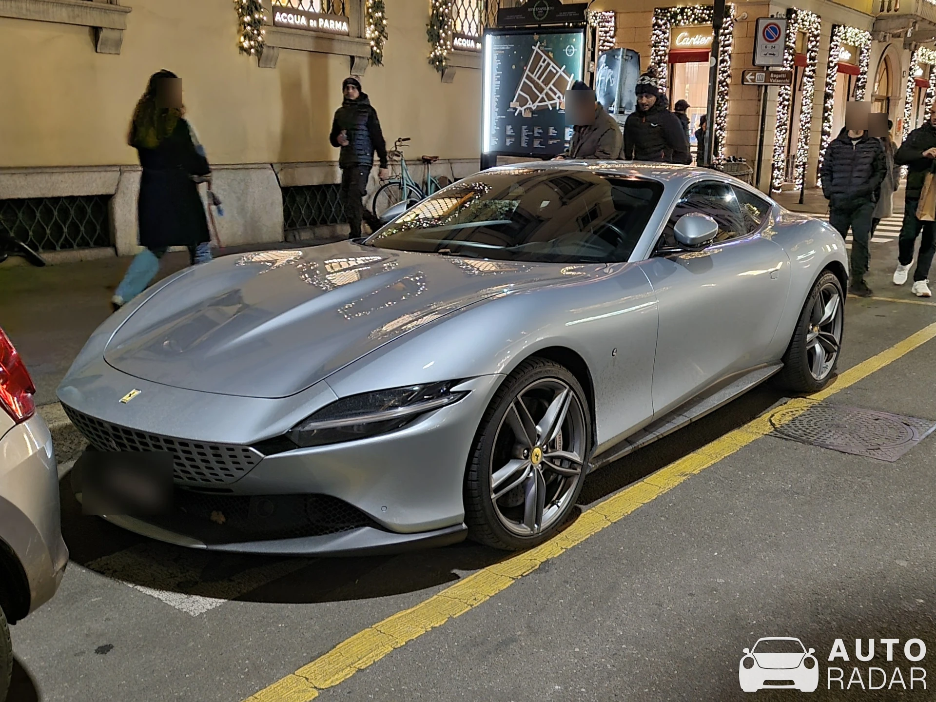 Ferrari Roma spotted in Milano, Italia