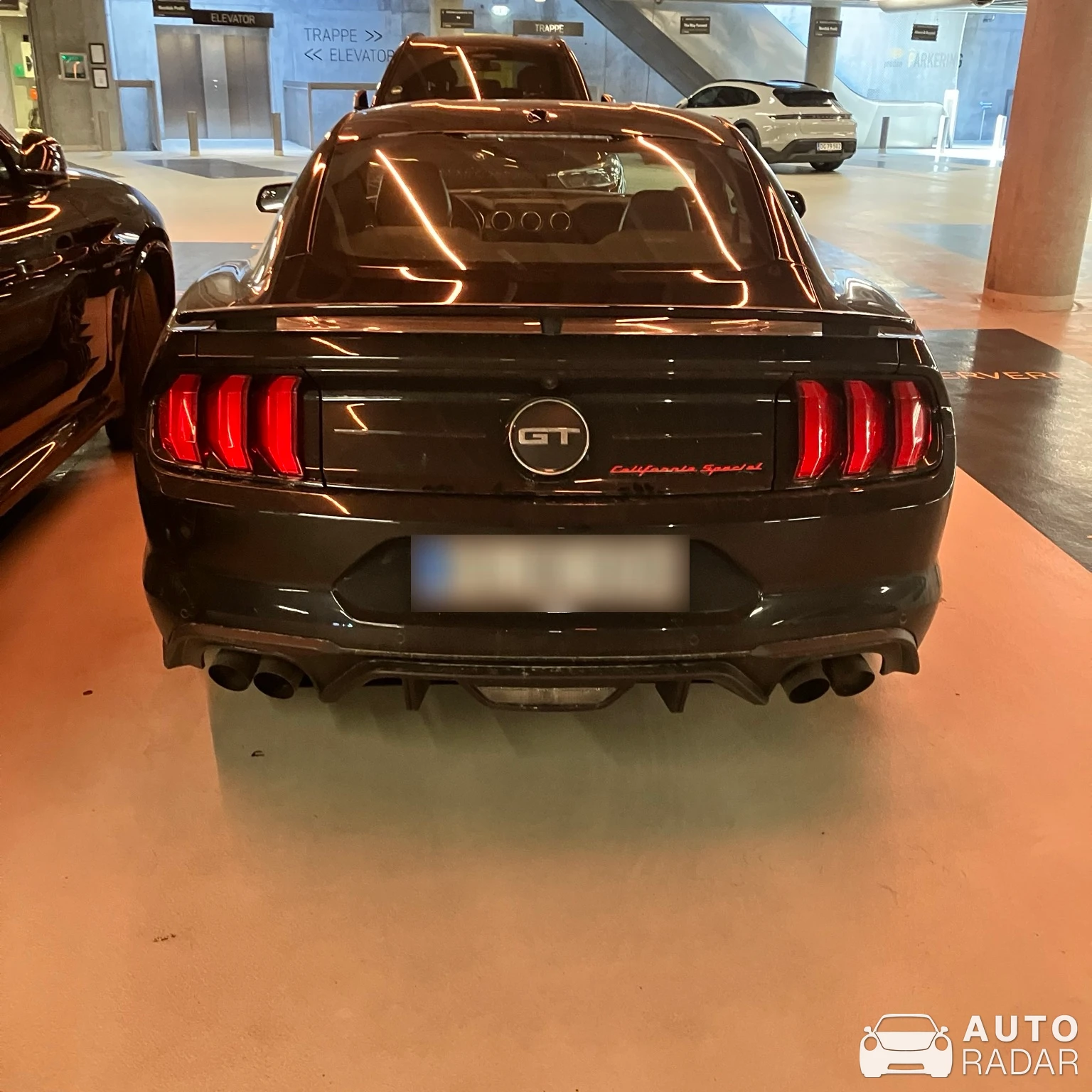 Ford Mustang GT Convertible California Special spotted in København