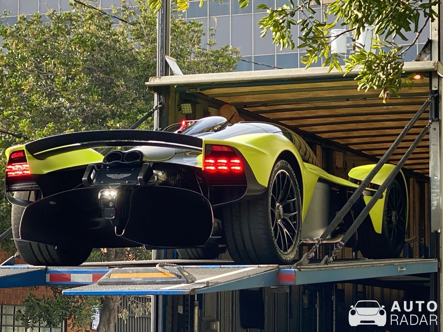 Aston Martin Valkyrie spotted in Los Angeles, United States