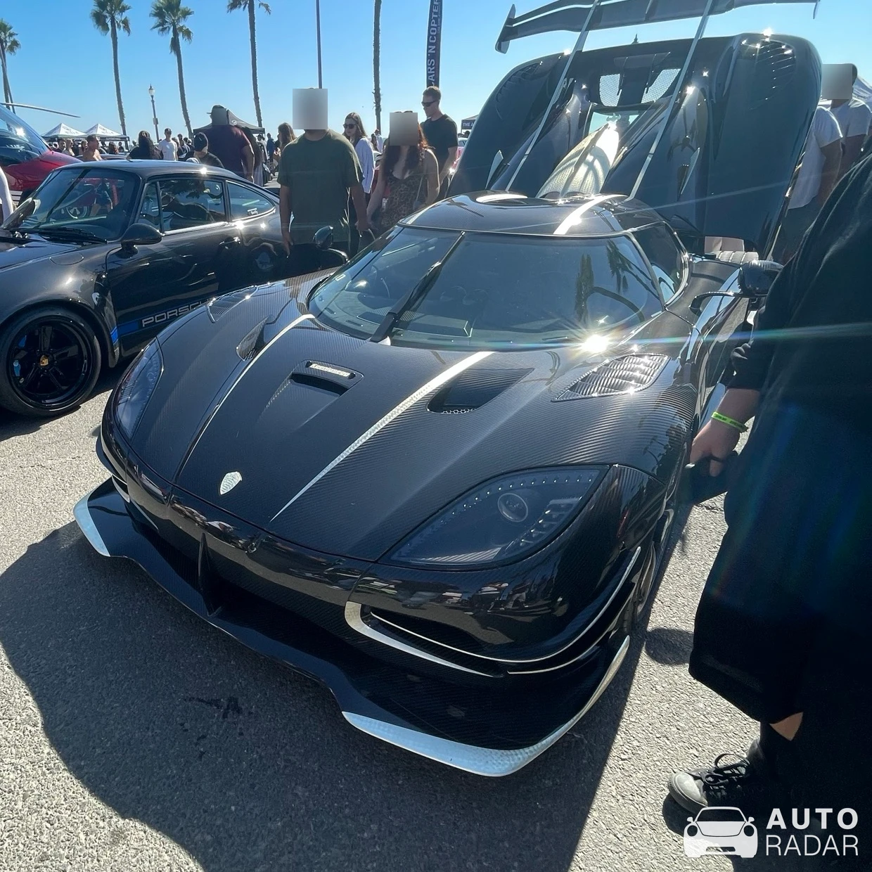 Koenigsegg Agera RS FE Vader spotted in Newport Beach, United States