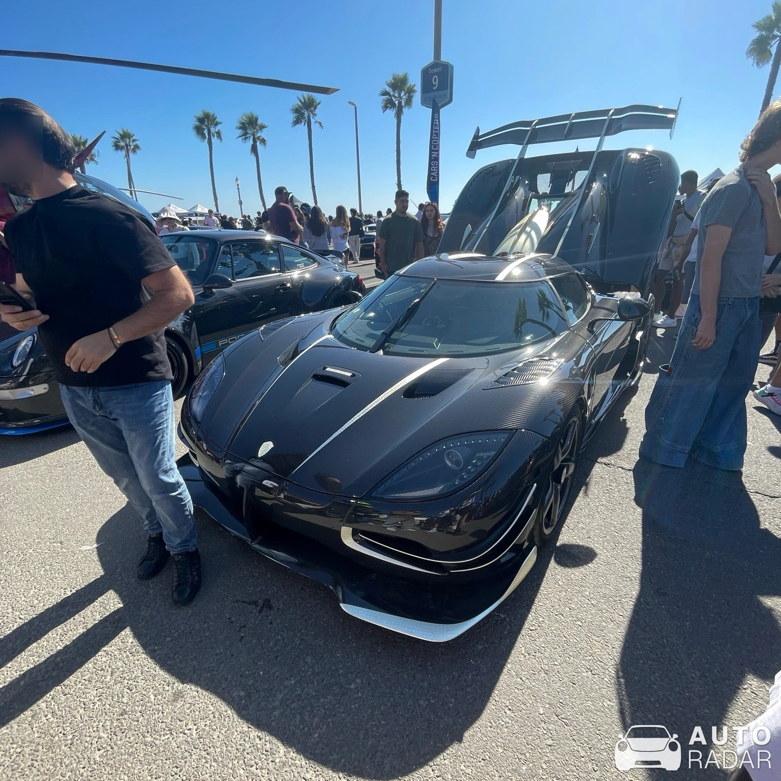 Koenigsegg Agera RS FE Vader spotted in Newport Beach