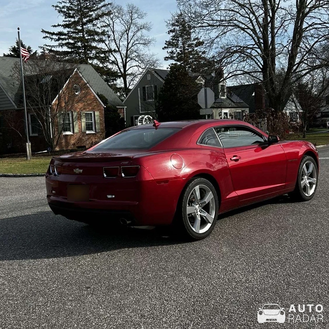 Chevrolet Camaro SS spotted in Belmont, United States