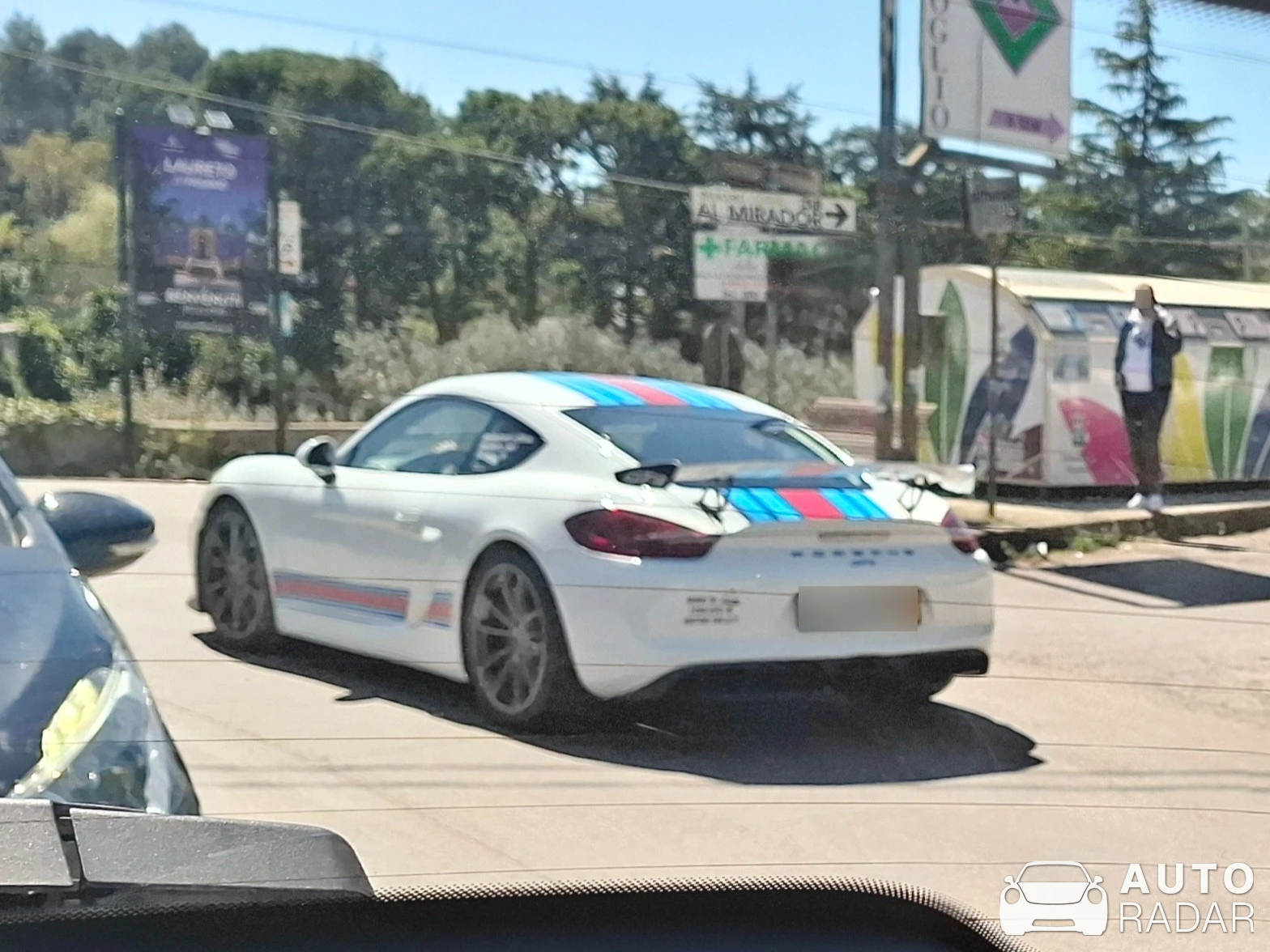 Porsche 981 Cayman GT4 spotted in Savelletri