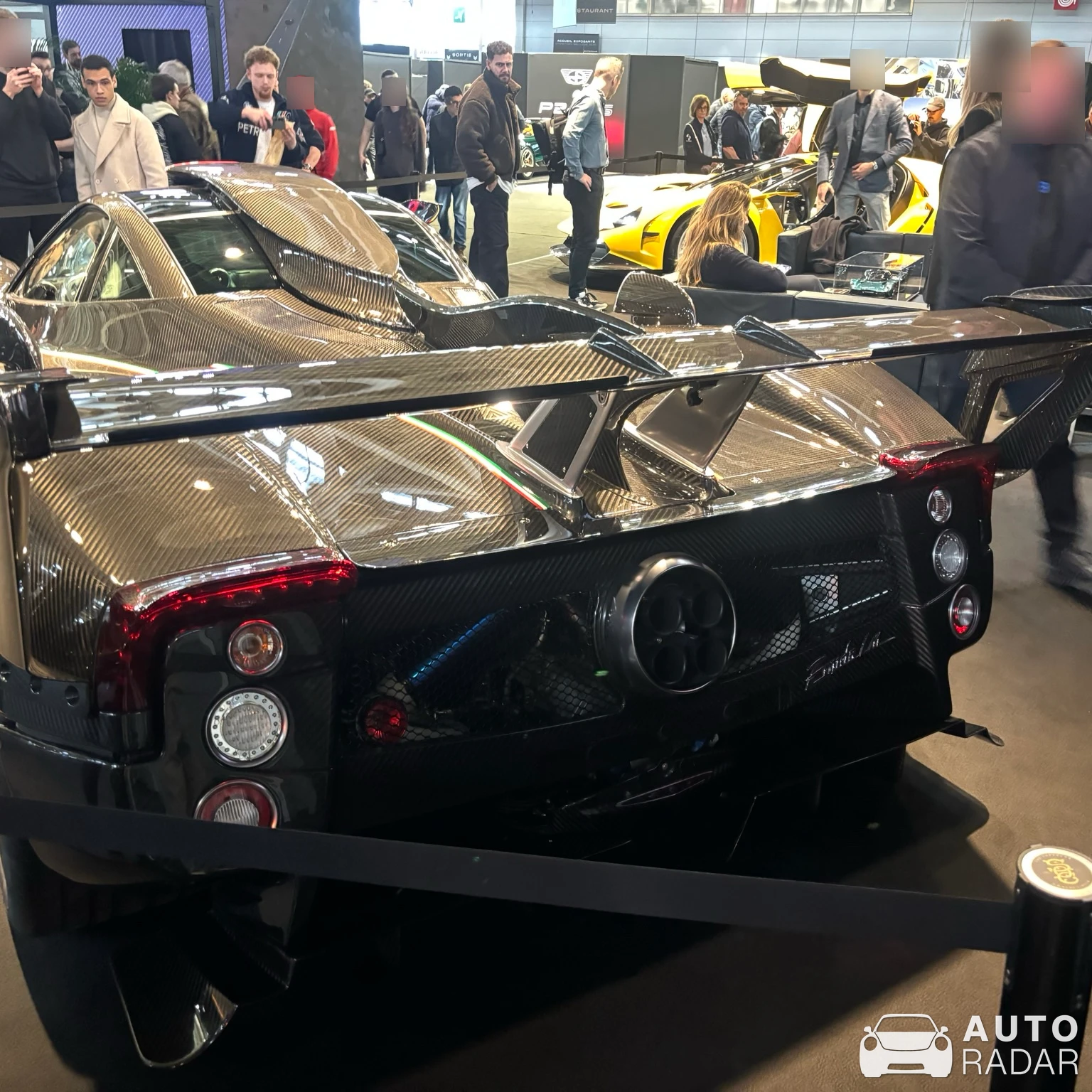 Pagani Zonda LM spotted in Paris
