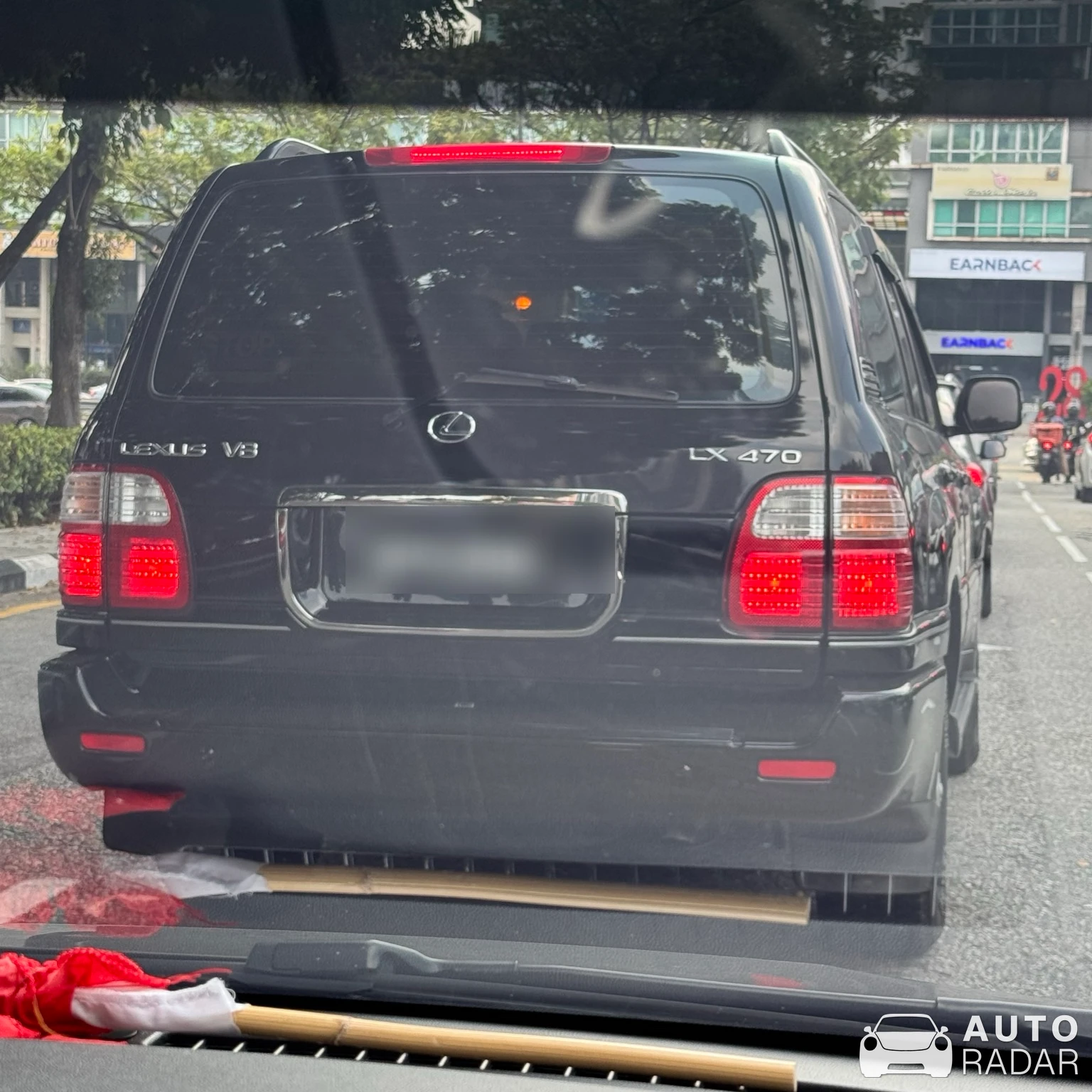 Lexus LX spotted in Kuala Lumpur