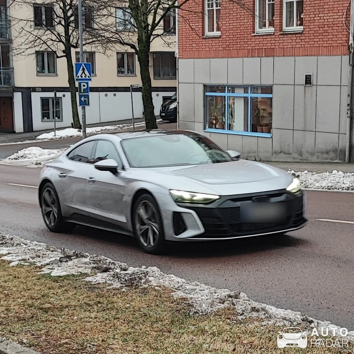 Audi E-Tron GT spotted in Nylund-Rörstorp, Sverige