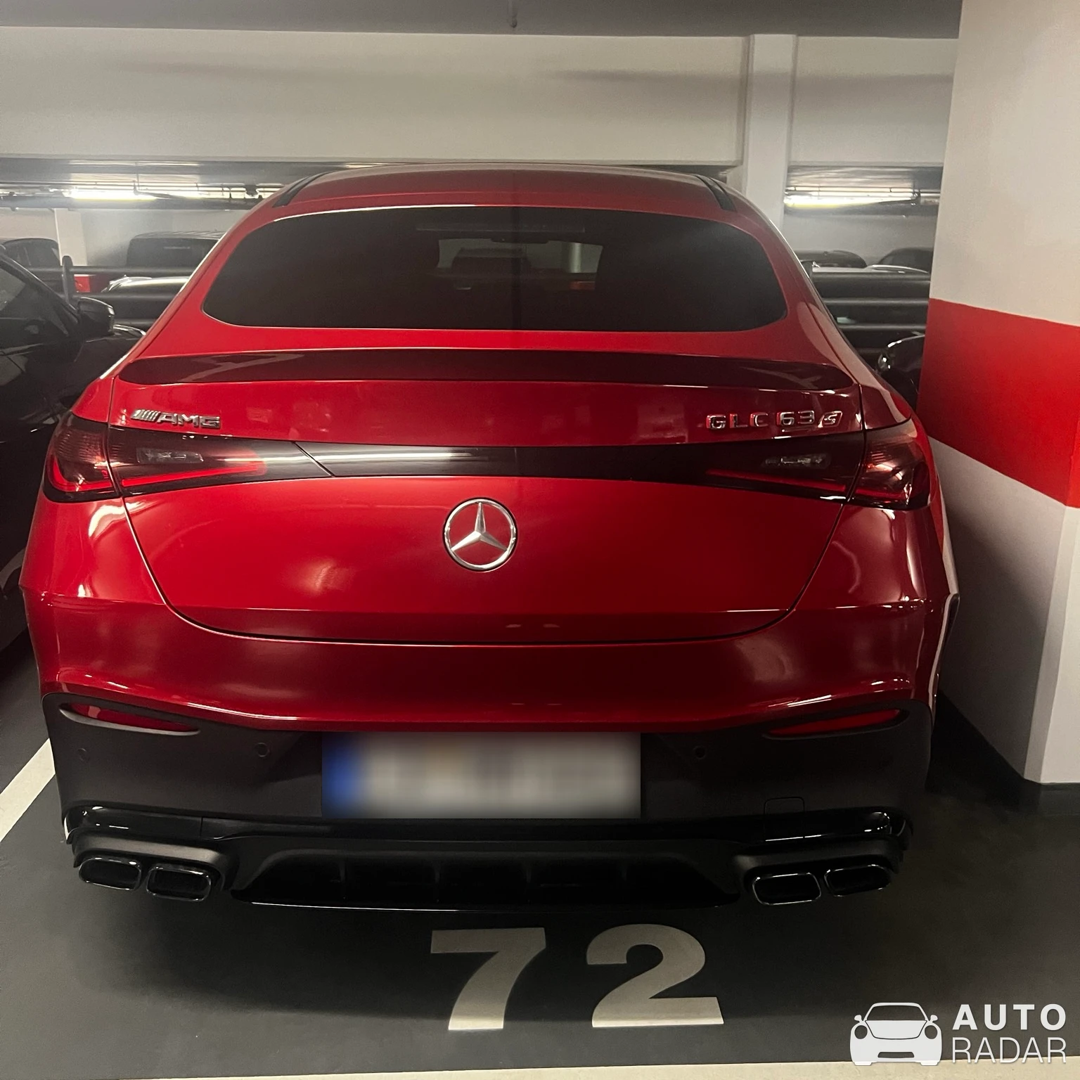 Mercedes-AMG GLC 63 S E-Performance Coupé C254 spotted in Meran