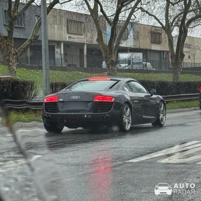 Audi R8 spotted in Porto, Portugal