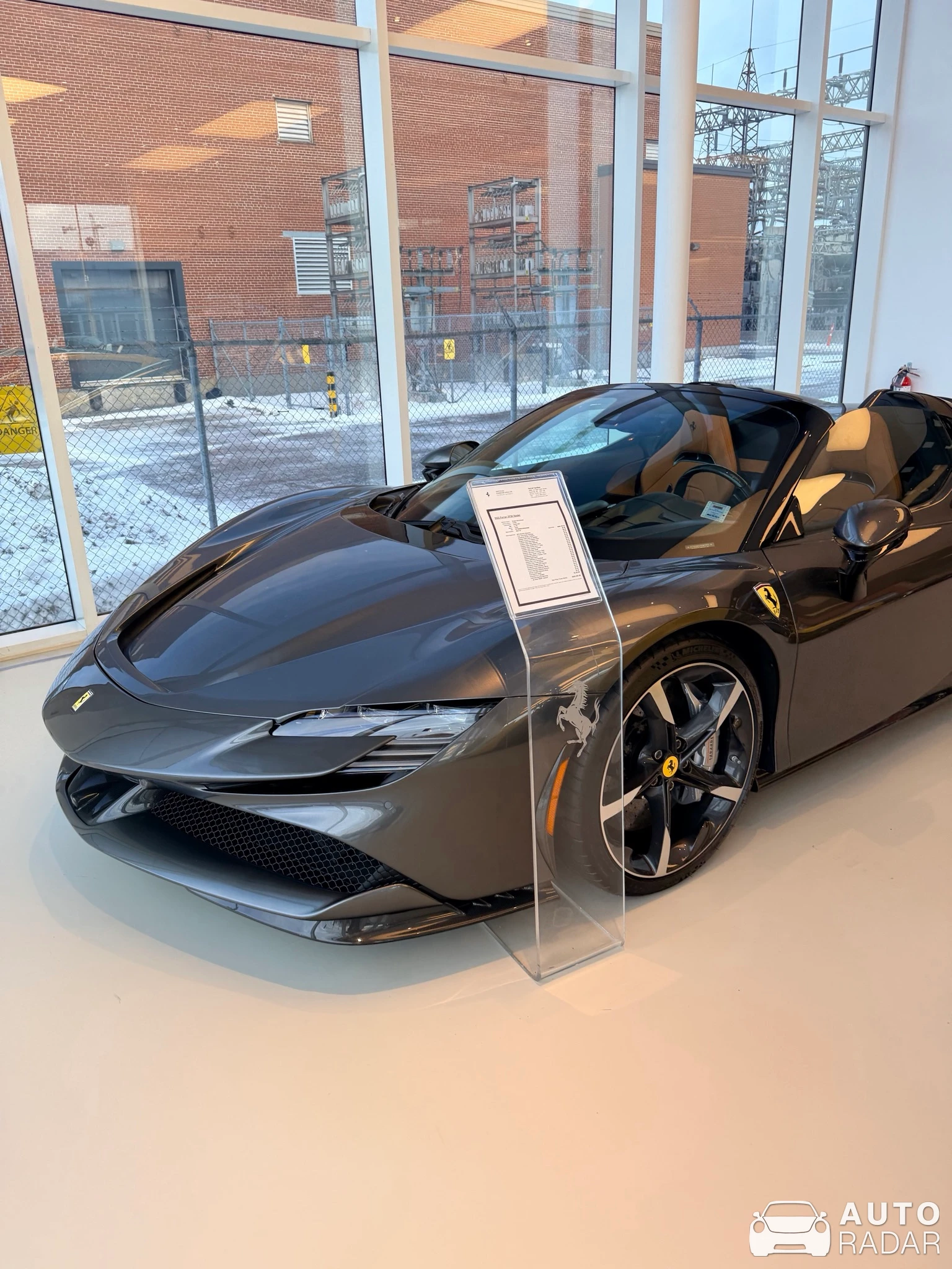 Ferrari SF90 Spider spotted in Montréal, Canada