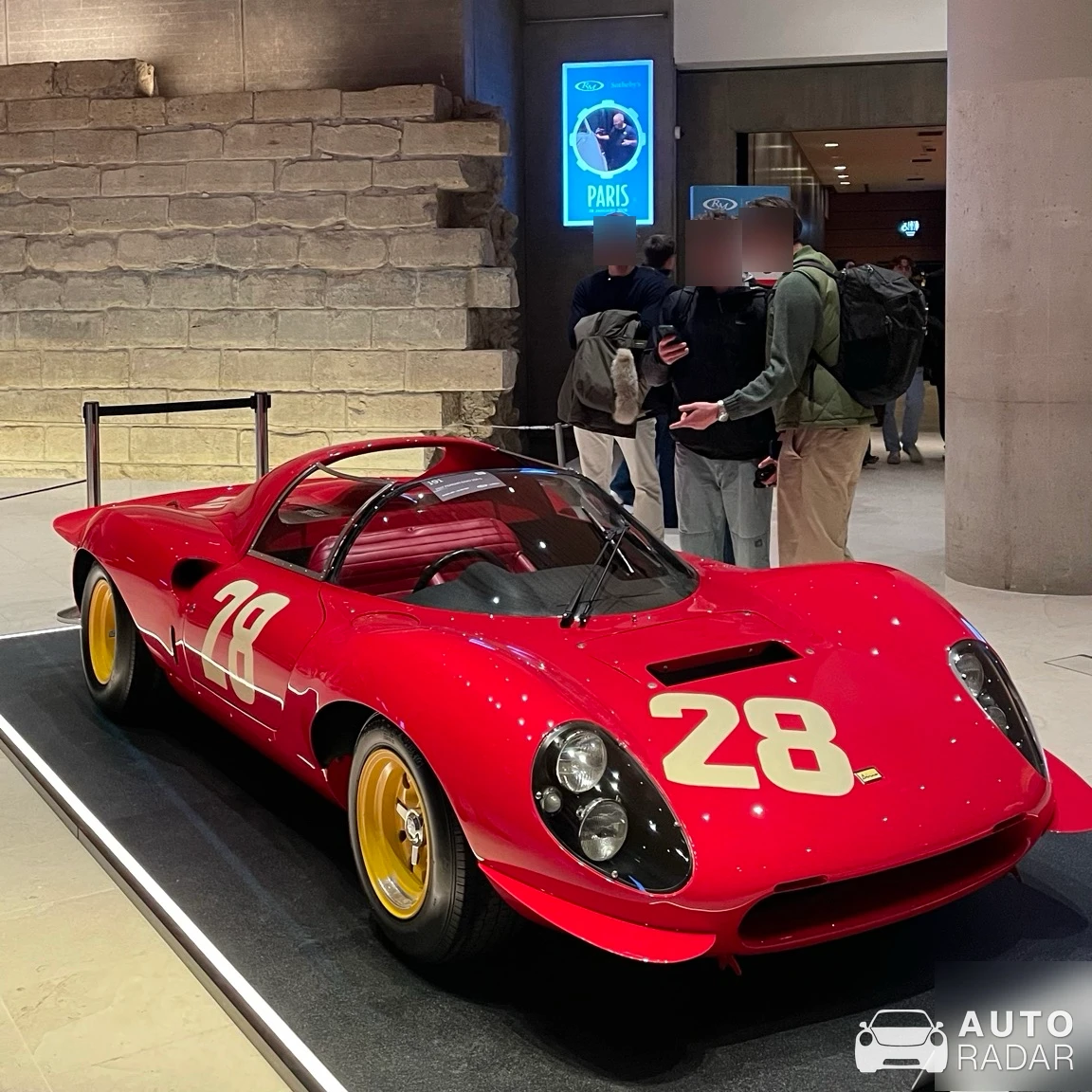 Ferrari 250 LM spotted in Paris, France