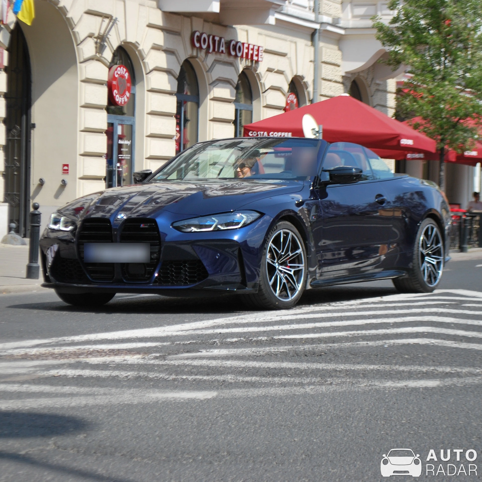BMW M4 G83 Convertible Competition spotted in Warszawa, Poland