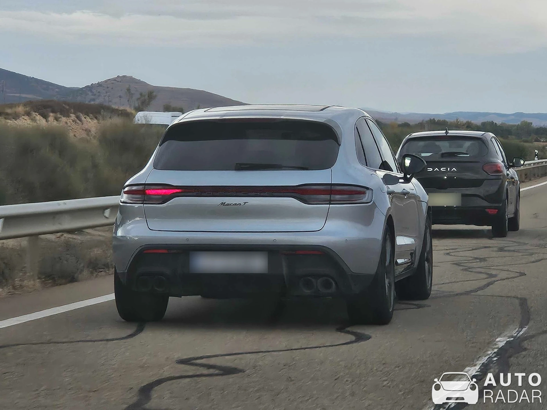 Porsche Macan T spotted in Romanos, Spain