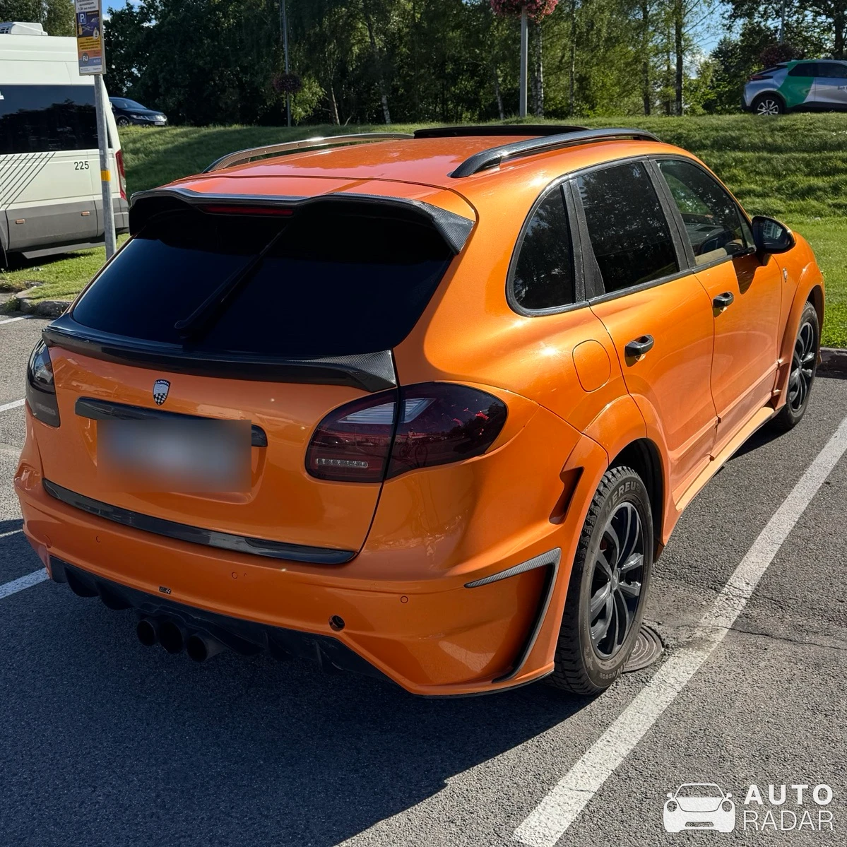 Porsche Lumma CLR 558 GT spotted in Jūrmala
