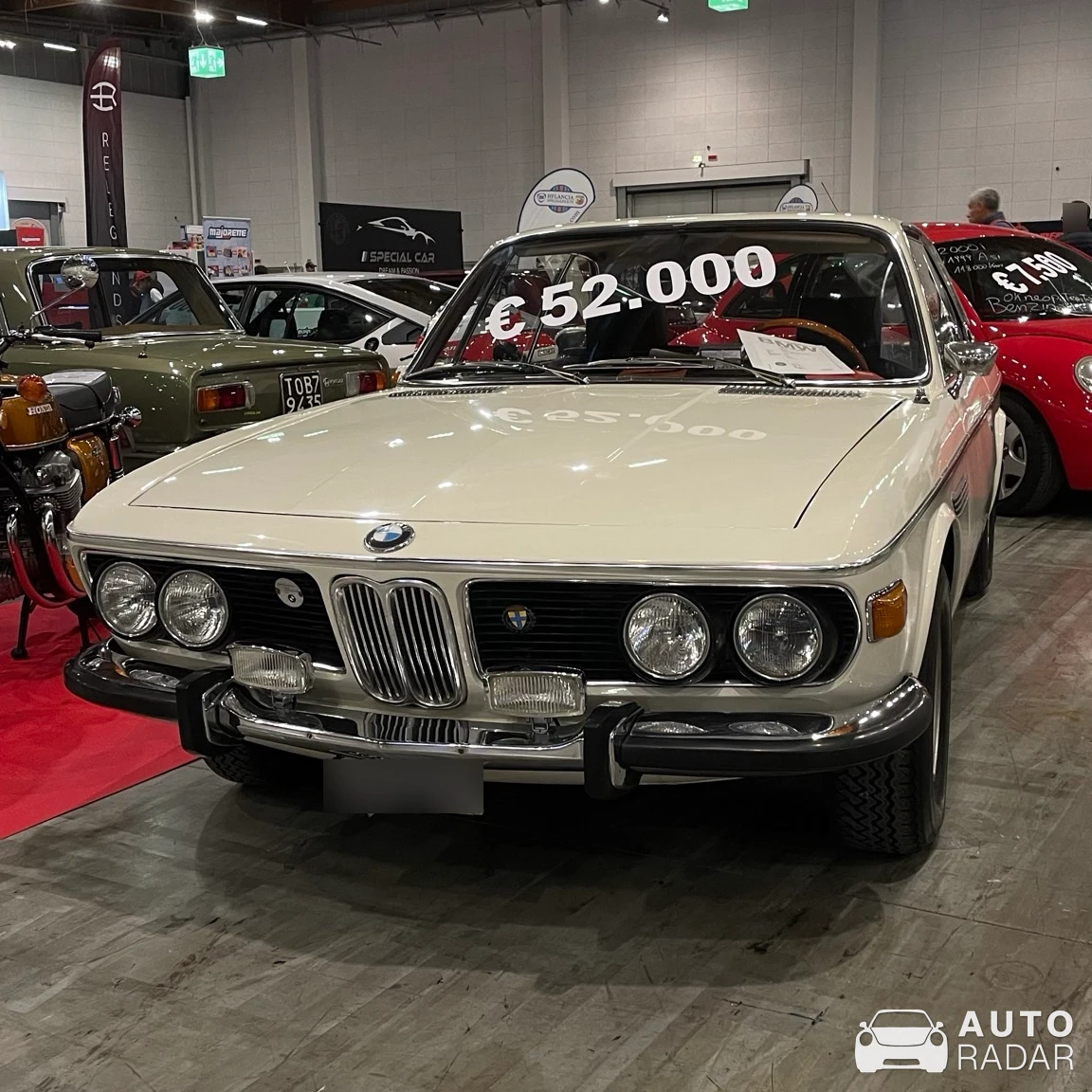 BMW 2800 CS E9 spotted in Vicenza