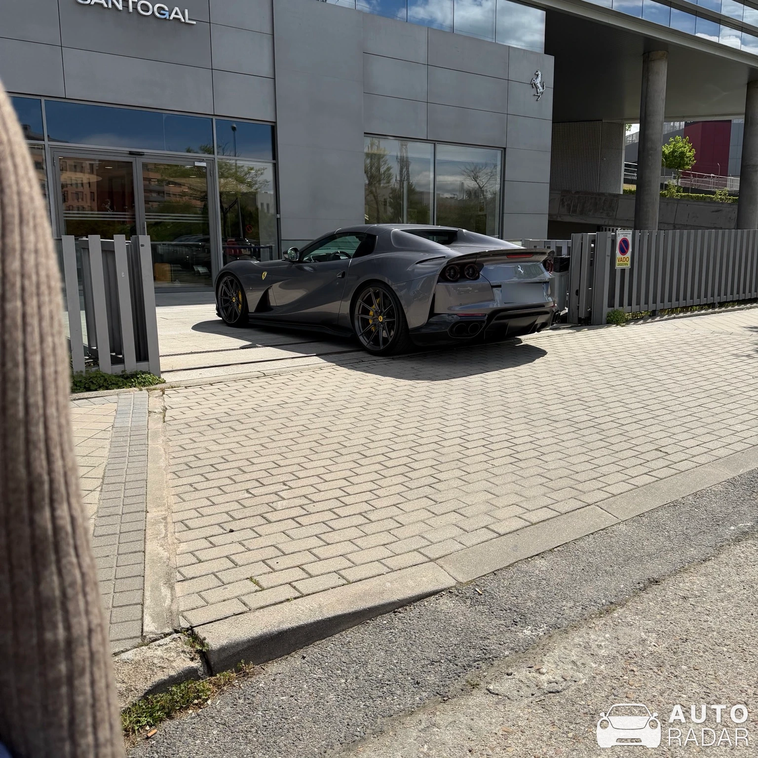 Ferrari 812 GTS Novitec Rosso spotted in Madrid
