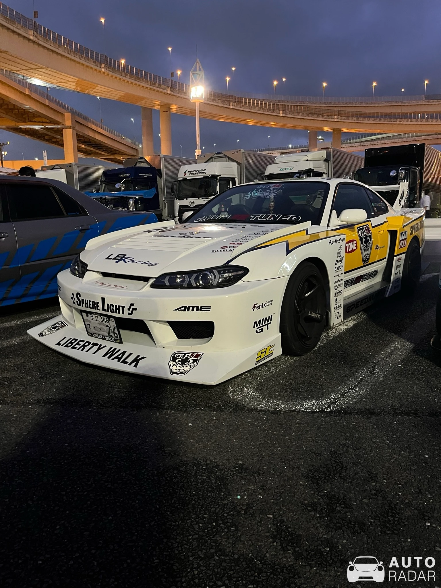 Nissan Silvia S15 LBWK spotted in Yokohama