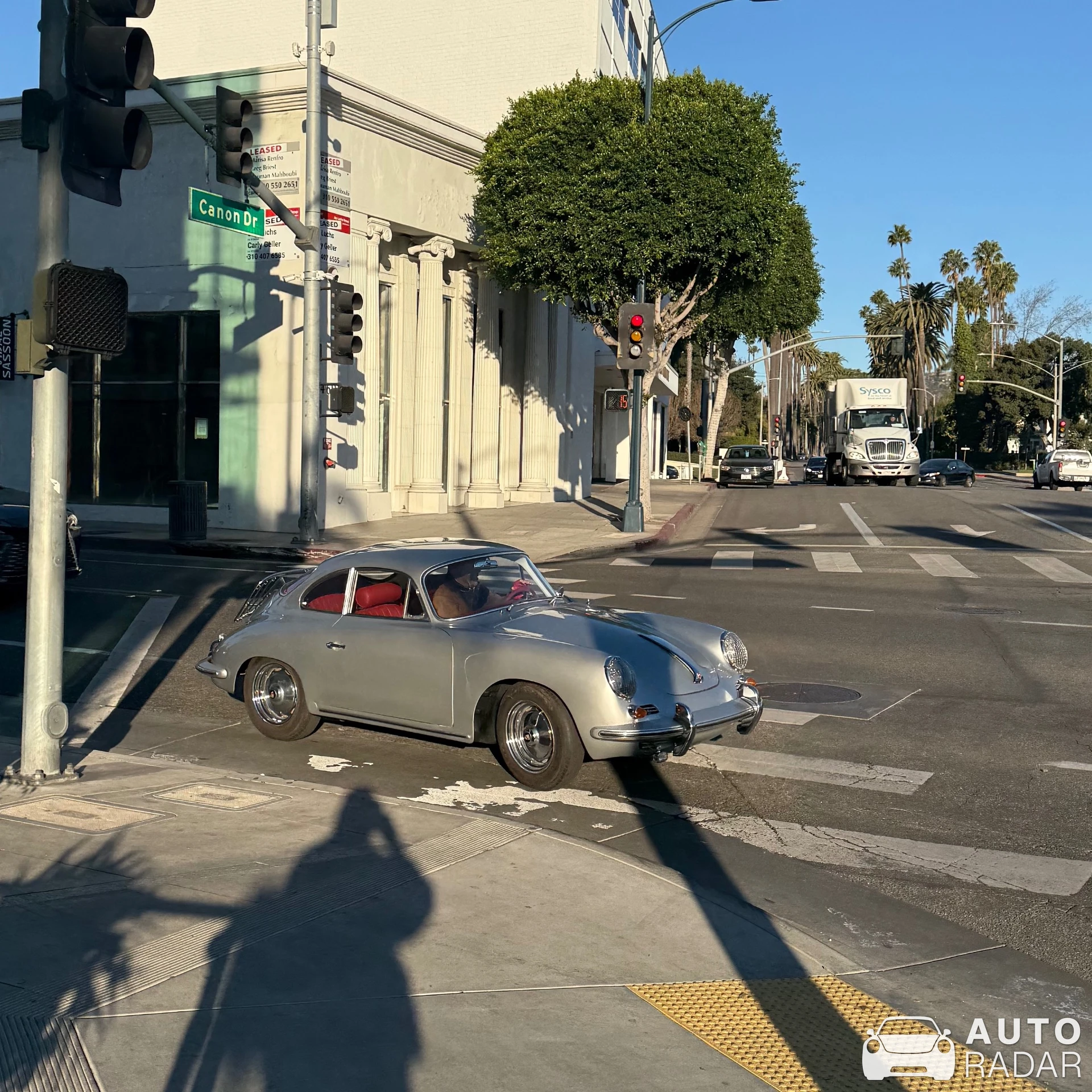 Porsche 356 spotted in Beverly Hills, United States