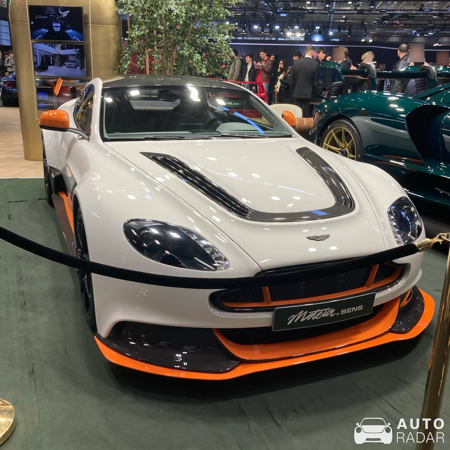 Aston Martin Vantage GT12 spotted in Lille