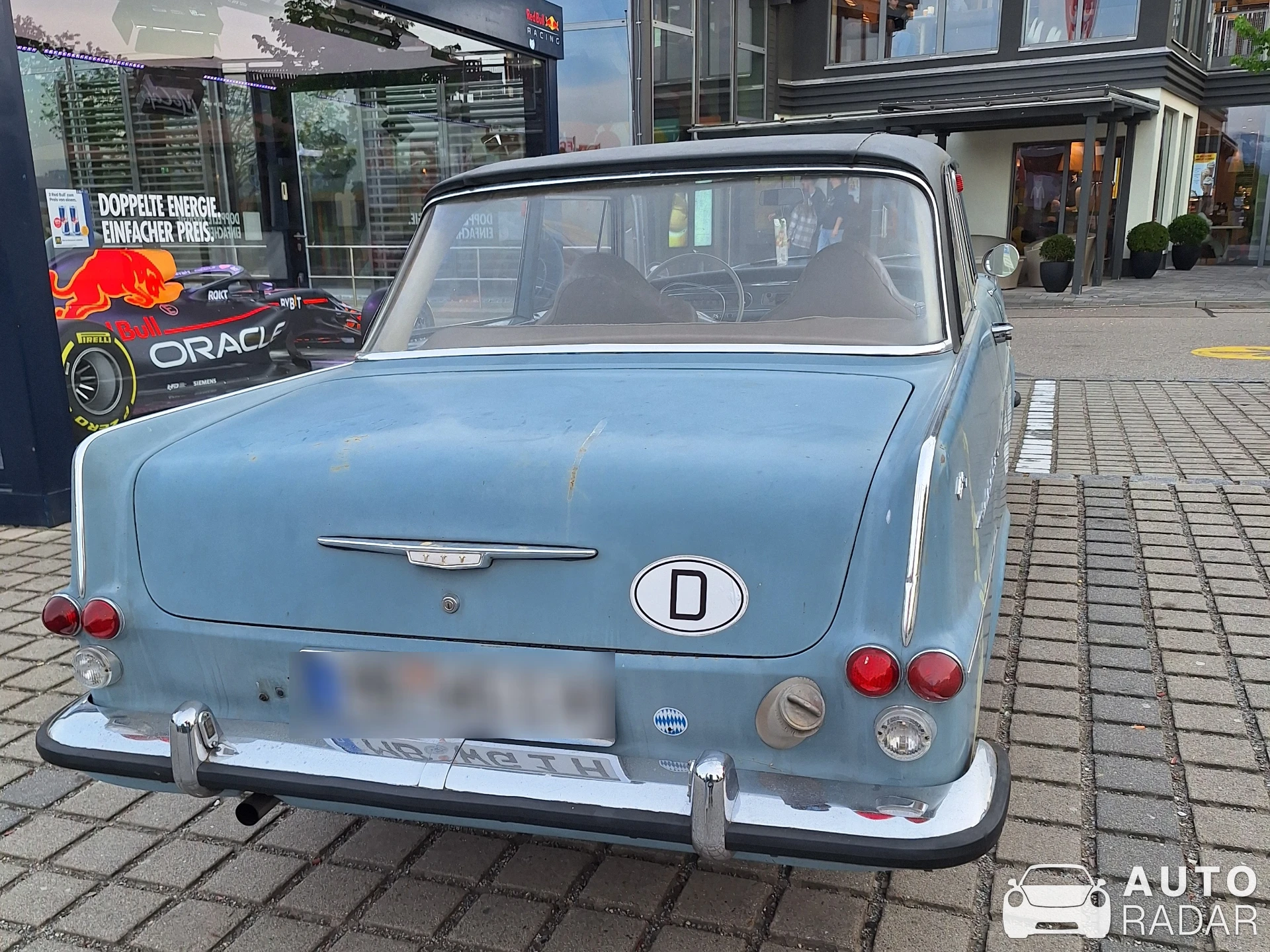 Opel Rekord P1 spotted in Monaco