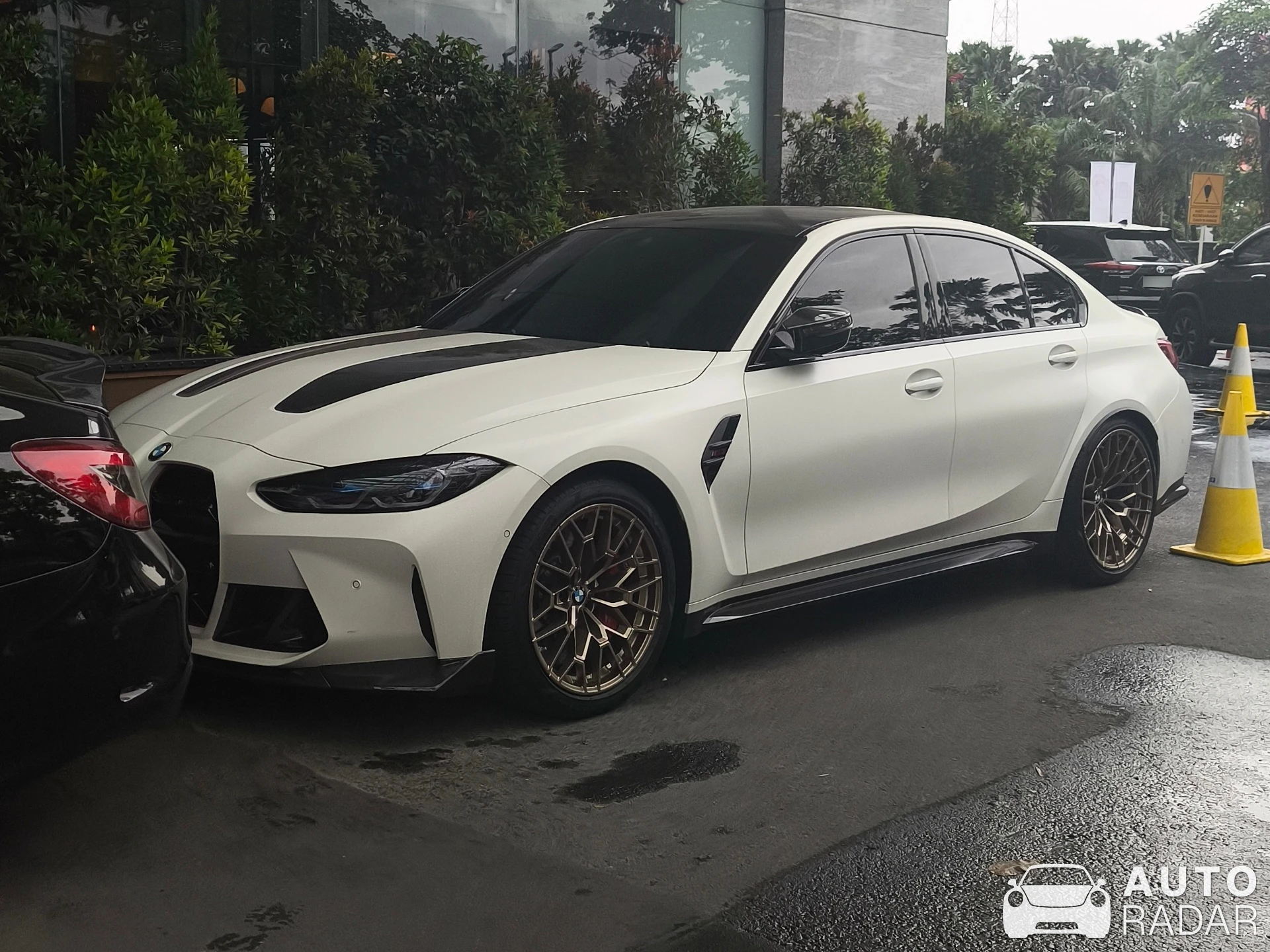 BMW M3 G80 CS spotted in Surabaya, Indonesia