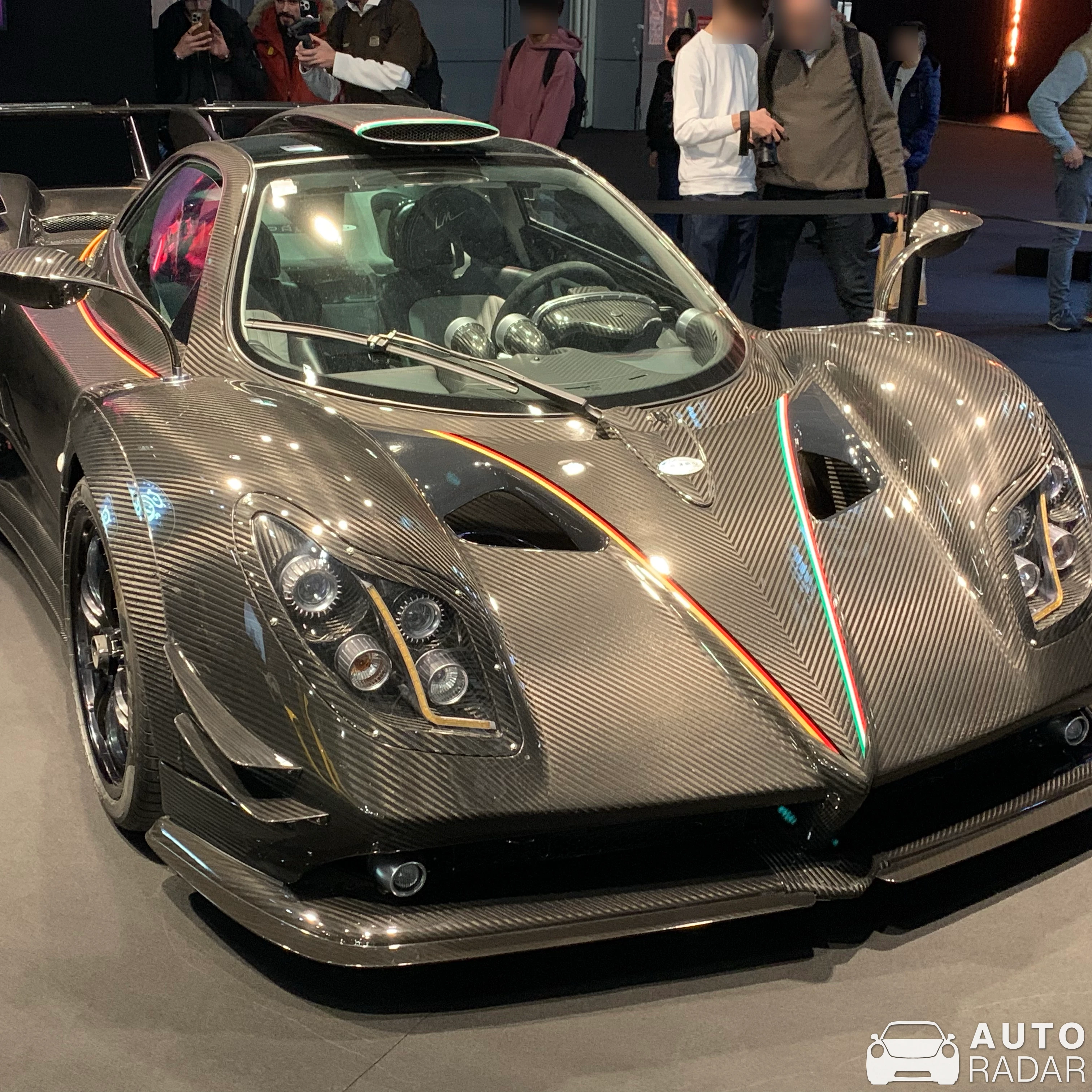 Pagani Zonda LM spotted in Paris