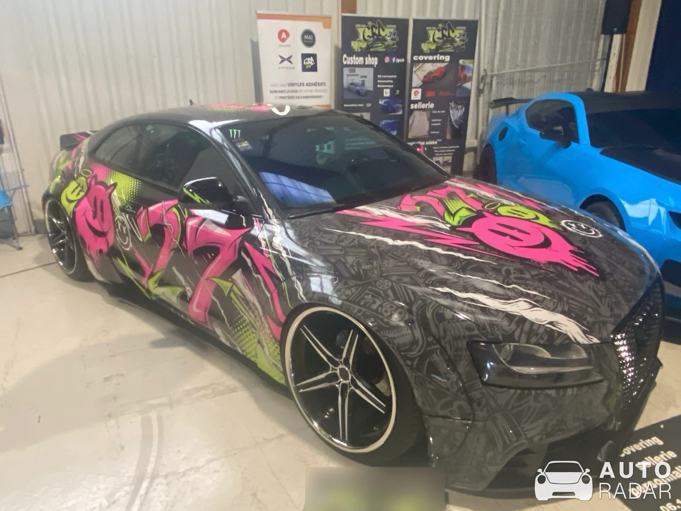 Audi RS5 8T spotted in Pézenas
