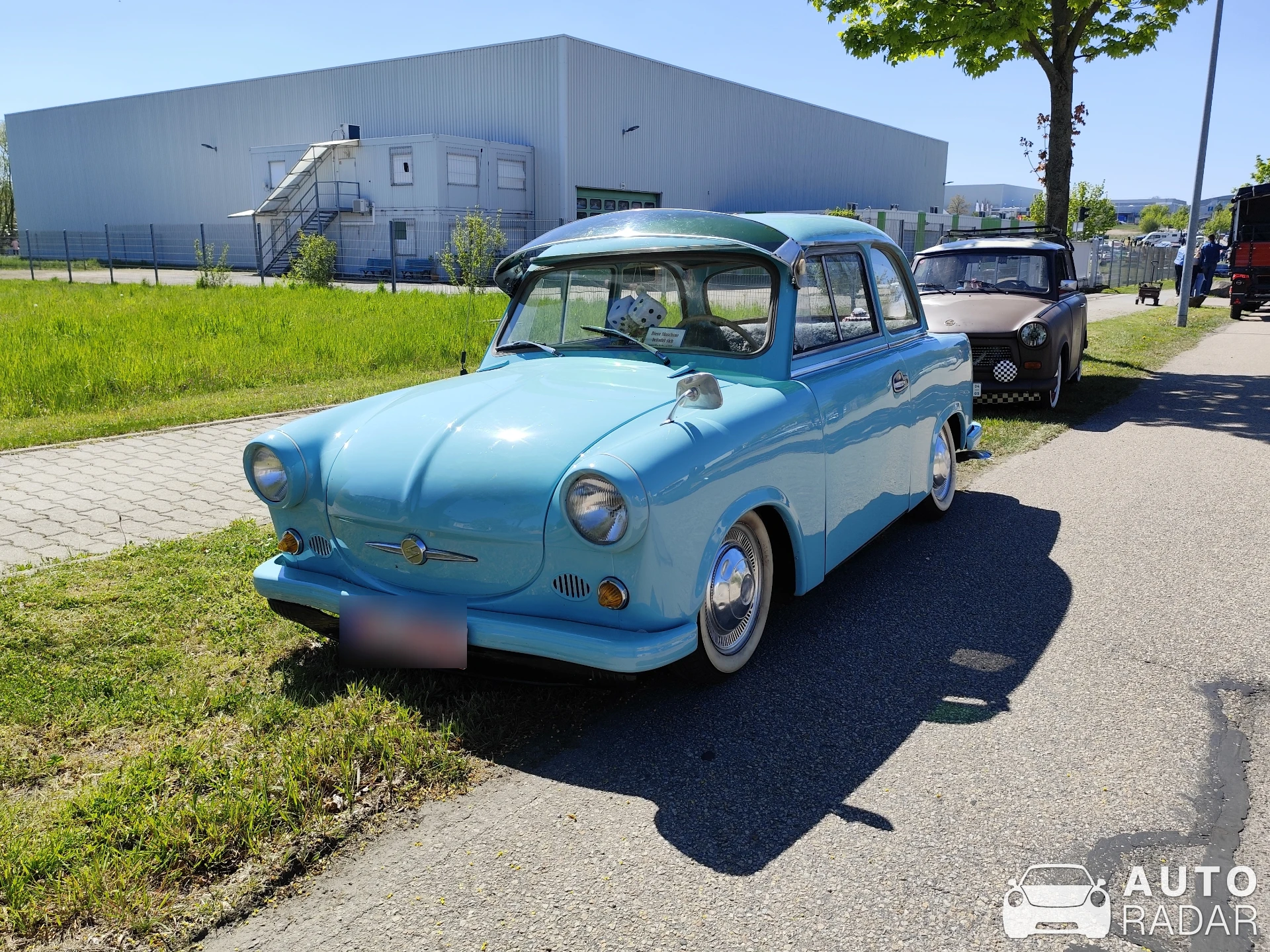 Trabant 500 spotted in Hartmannsdorf