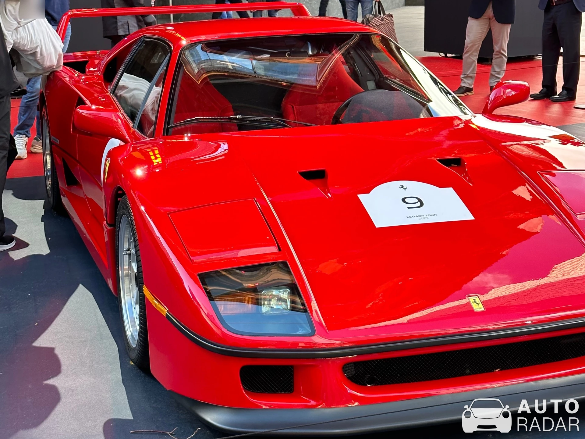 Ferrari F40 spotted in New York, United States
