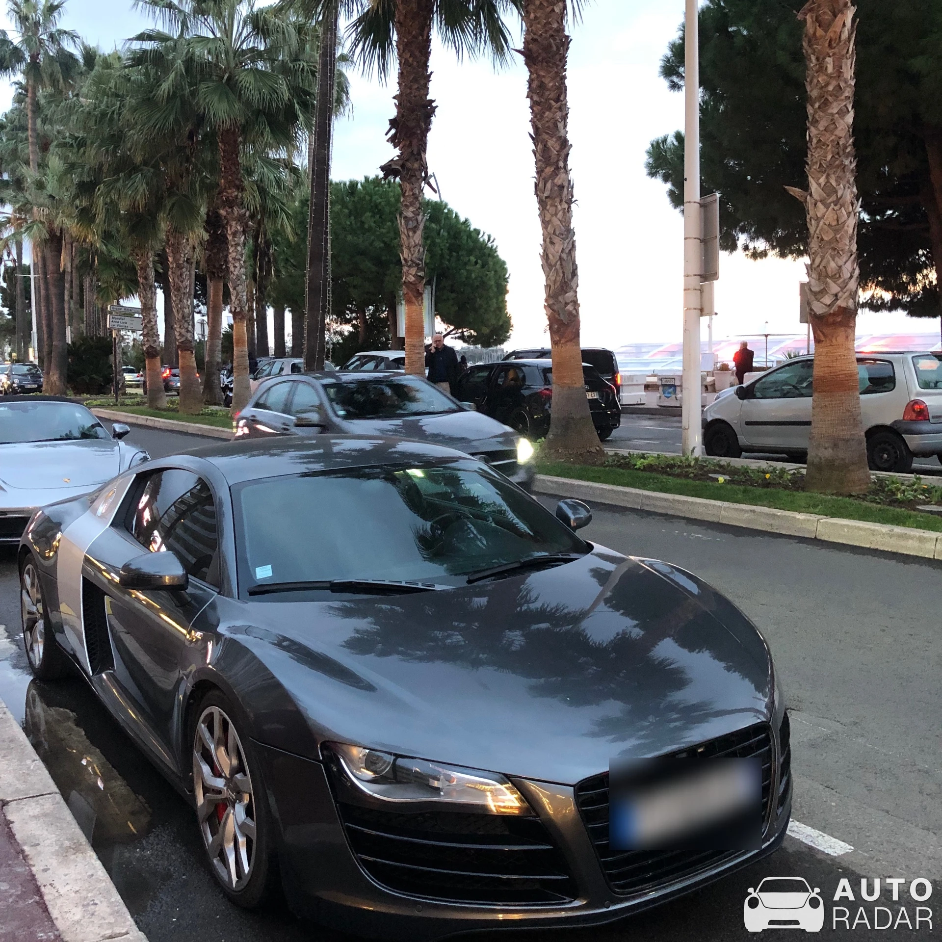 Audi R8 V10 spotted in Cannes, France