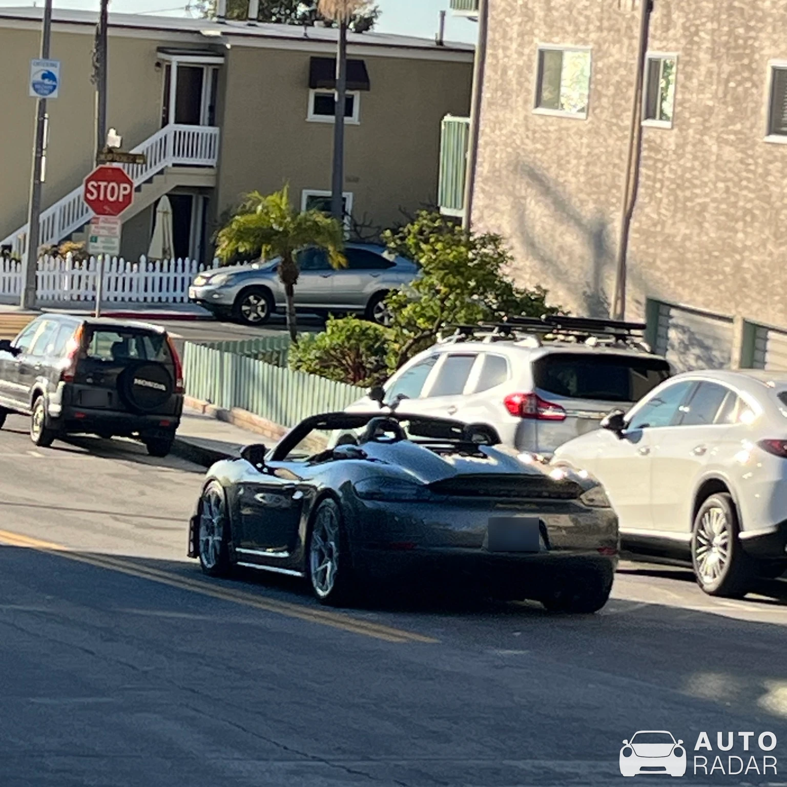 Porsche 718 Spyder RS spotted in Hermosa Beach, United States